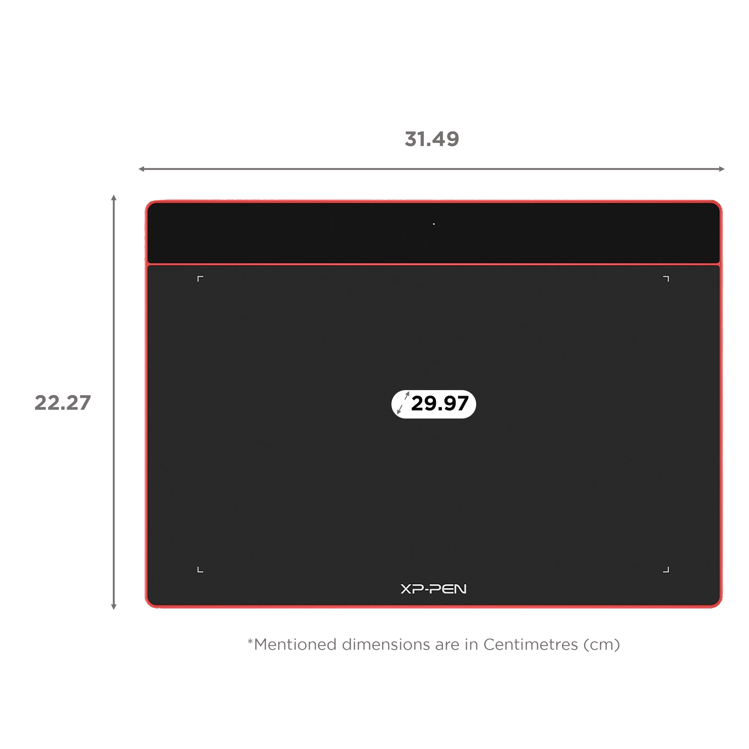 XP pen Deco Fun Large eWriter Tablet (11.8 Inch, Carmine Red) XP pen Deco Fun Large eWriter Tablet (11.8 Inch, Carmine Red)_2