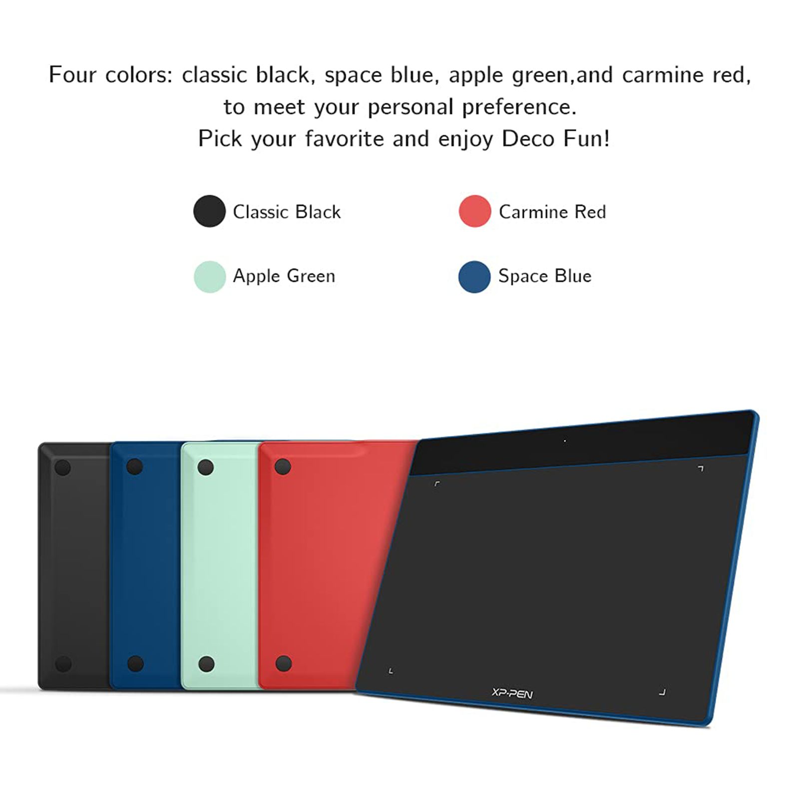 XP pen Deco Fun Large Standard Tablet (11.8 Inch, Apple Green) XP pen Deco Fun Large Standard Tablet (11.8 Inch, Apple Green)_10