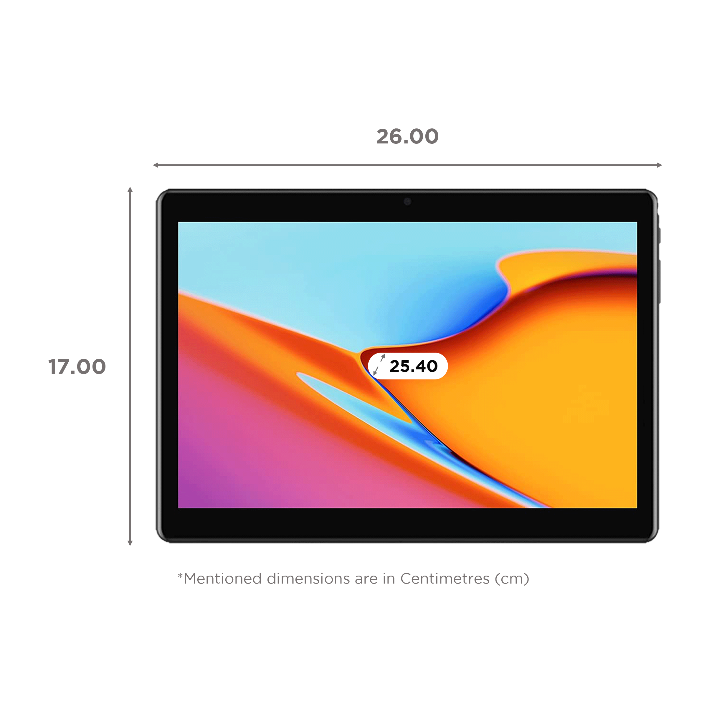 I KALL N18 Wi-Fi+4G VoLTE Android Tablet (10 Inch, 3GB RAM, 32GB ROM, Black)_2