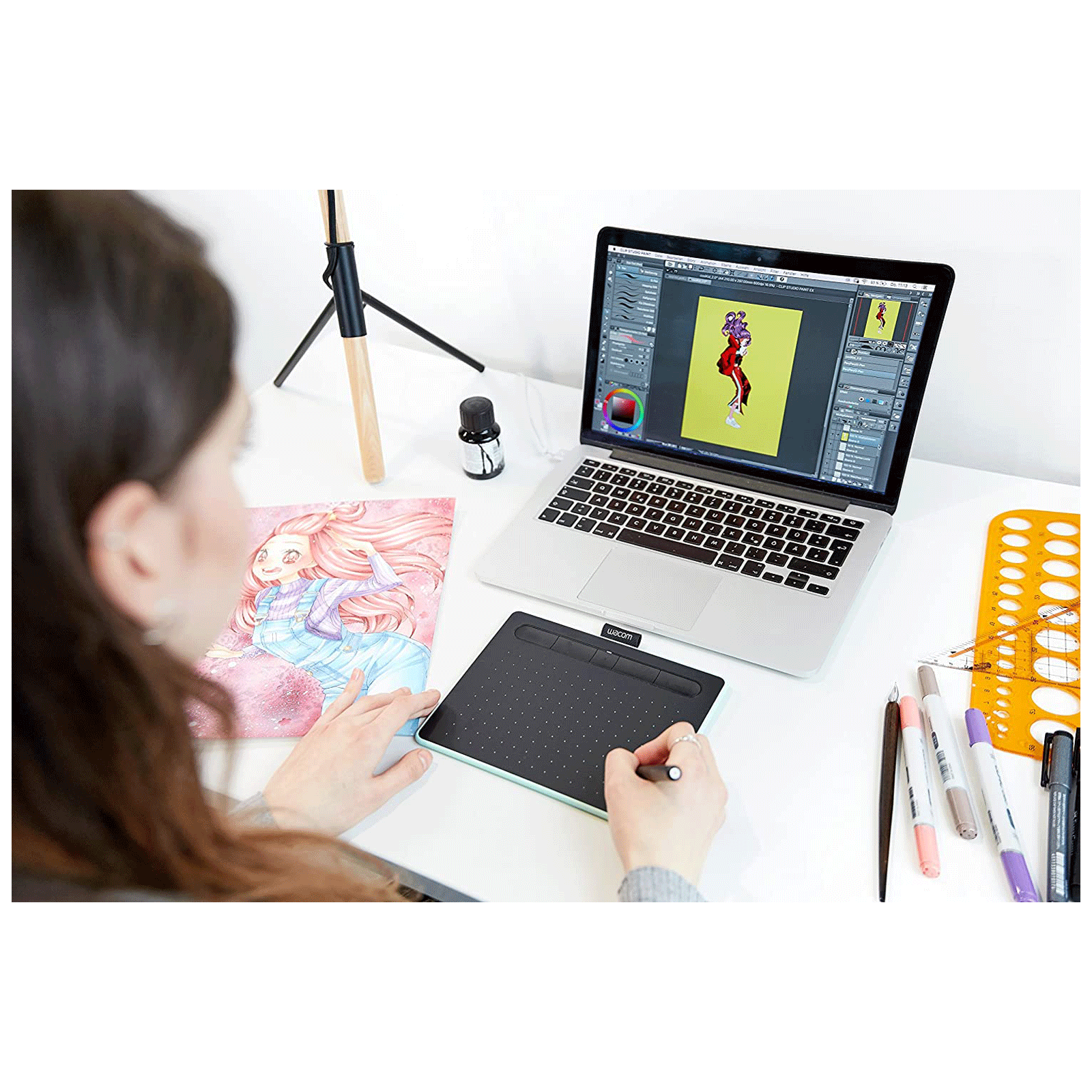 Wacom Intuos Small Graphics Tablet (7 Inch, Black) Wacom Intuos Small Graphics Tablet (7 Inch, Black)_10