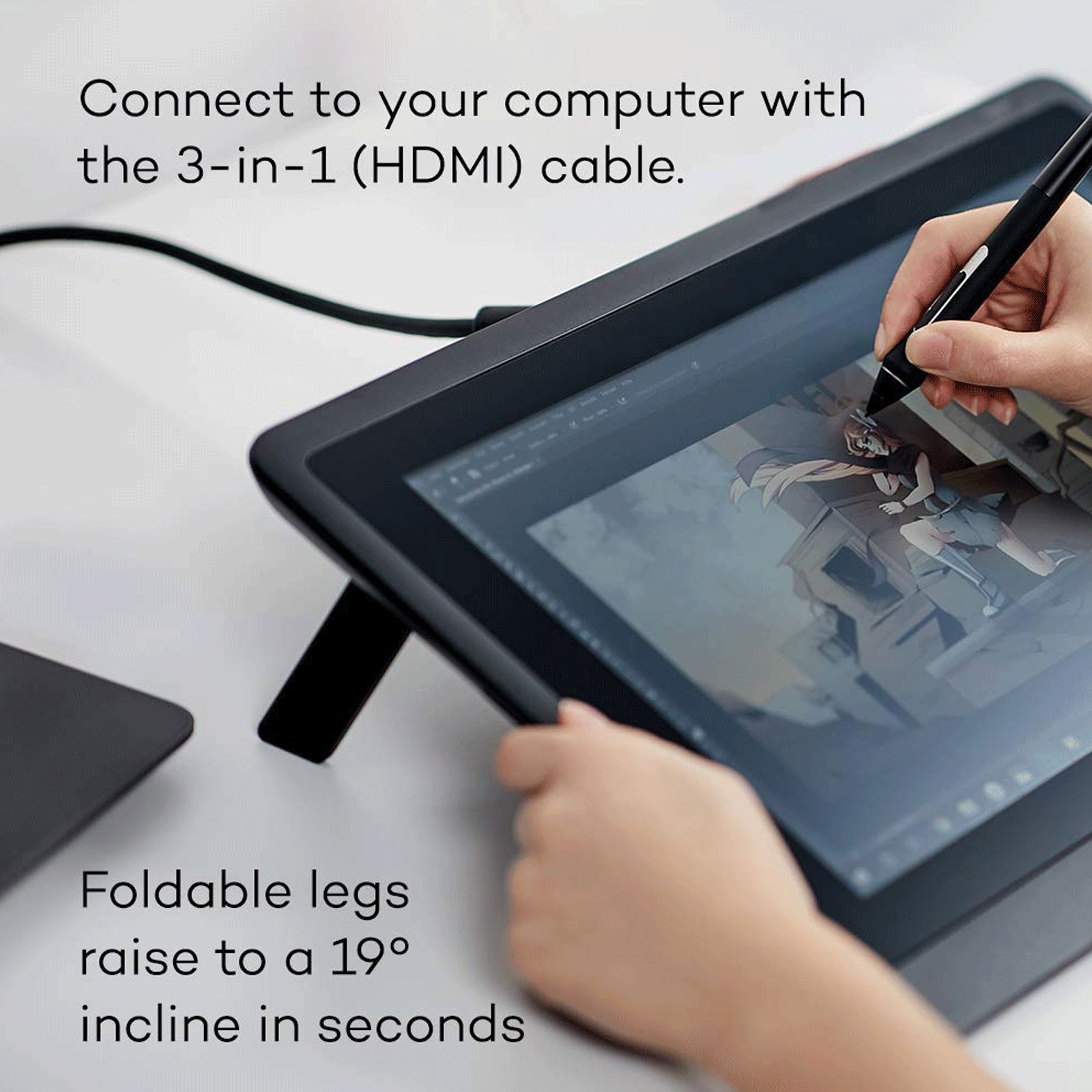 Wacom Cintiq 16 Graphics Tablet (15.6 Inch, Black) Wacom Cintiq 16 Graphics Tablet (15.6 Inch, Black)_8