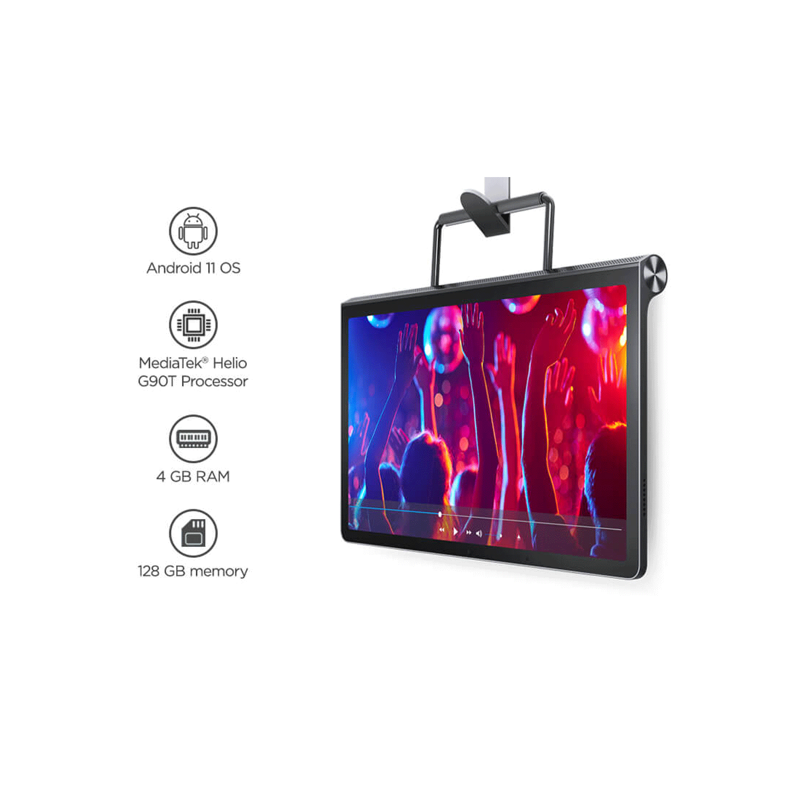 Lenovo Yoga Tab 11 Wi-Fi+4G Android Tablet (11 Inch, 4GB RAM, 128GB ROM, Storm Grey) Lenovo Yoga Tab 11 Wi-Fi+4G Android Tablet (11 Inch, 4GB RAM, 128GB ROM, Storm Grey)_10