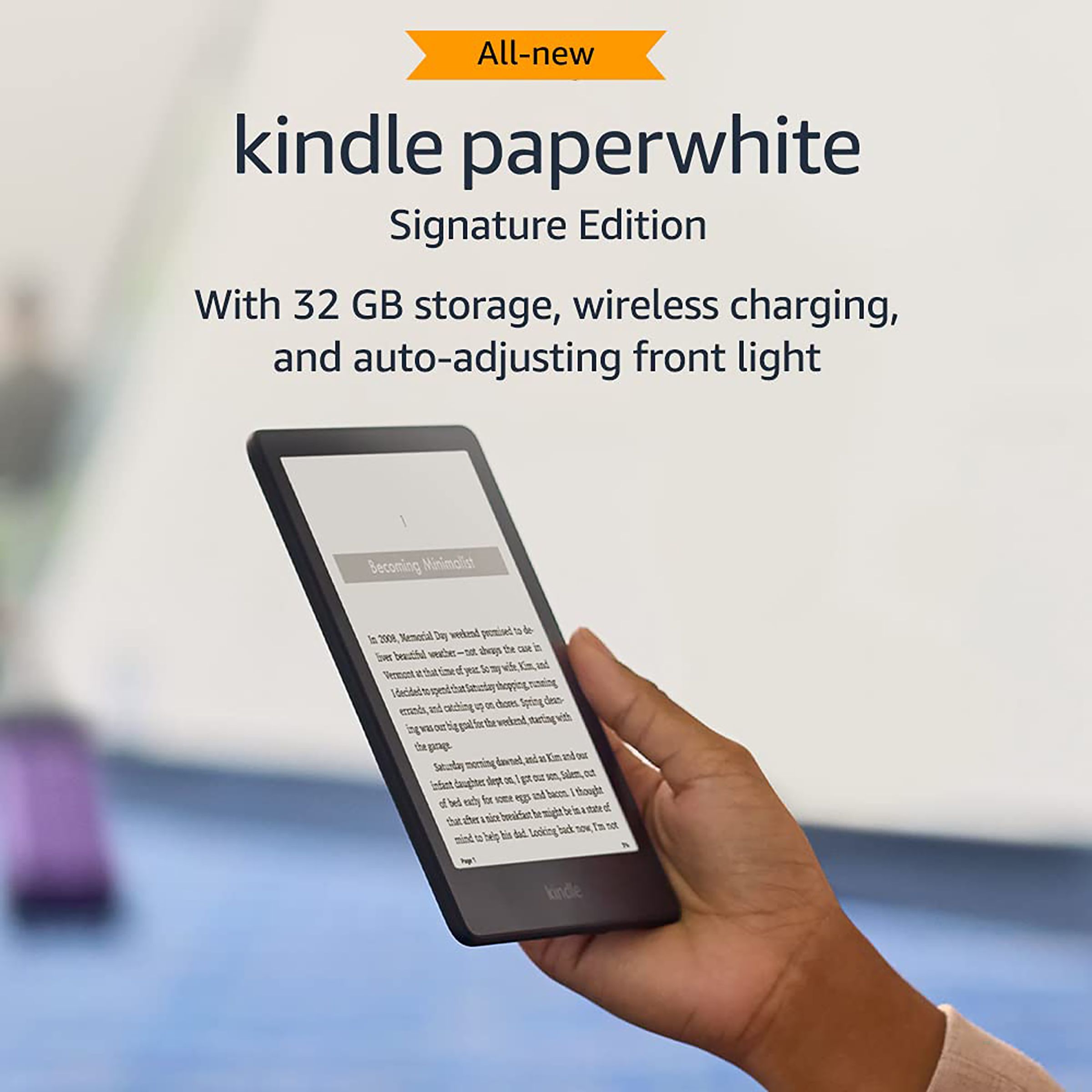 Amazon Paperwhite Signature Edition Wi-Fi (7 Inch, 32GB, Black) Amazon Paperwhite Signature Edition Wi-Fi (7 Inch, 32GB, Black)_2