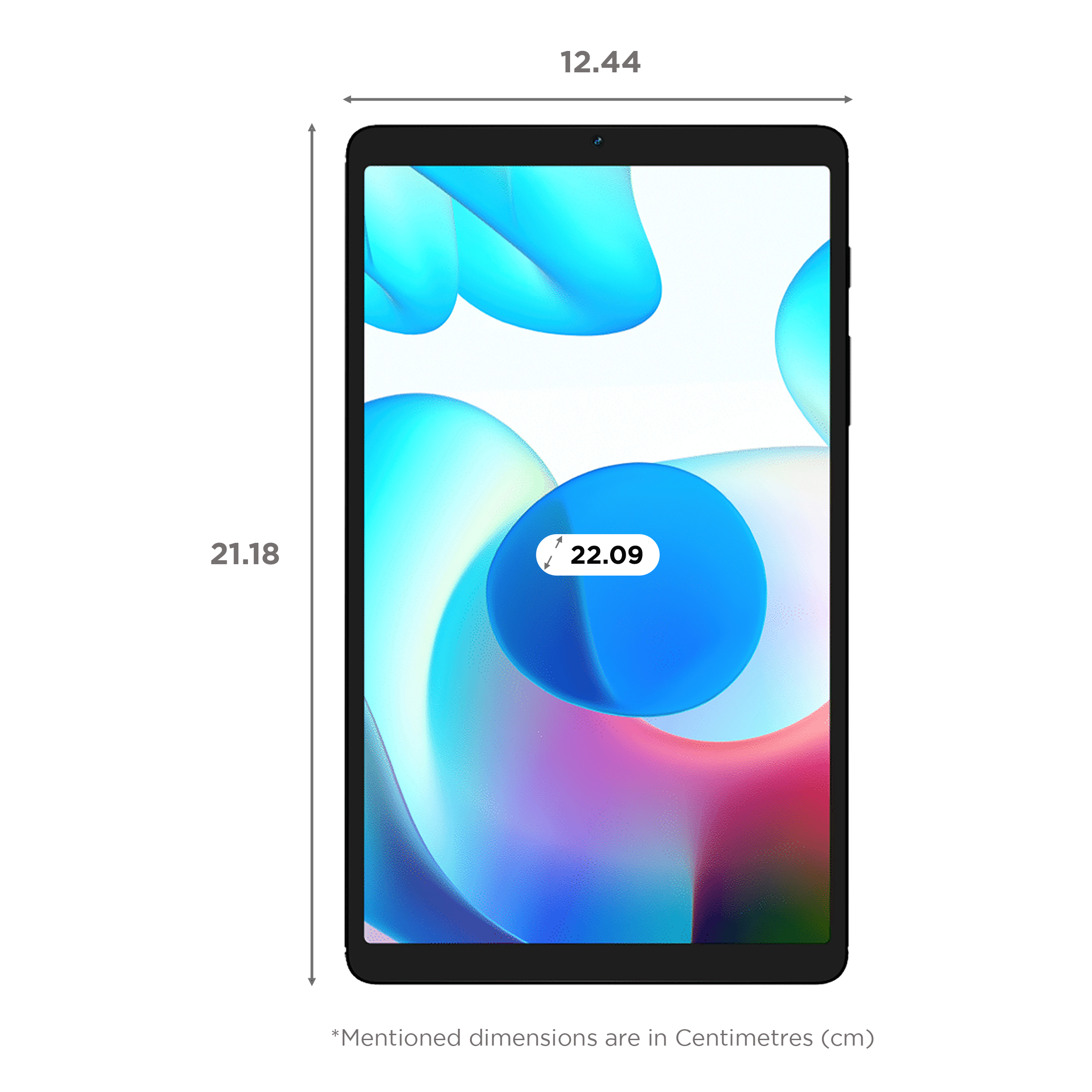 realme Pad Mini Wi-Fi Android Tablet (8.7 Inch, 3GB RAM, 32GB ROM, Grey)_2