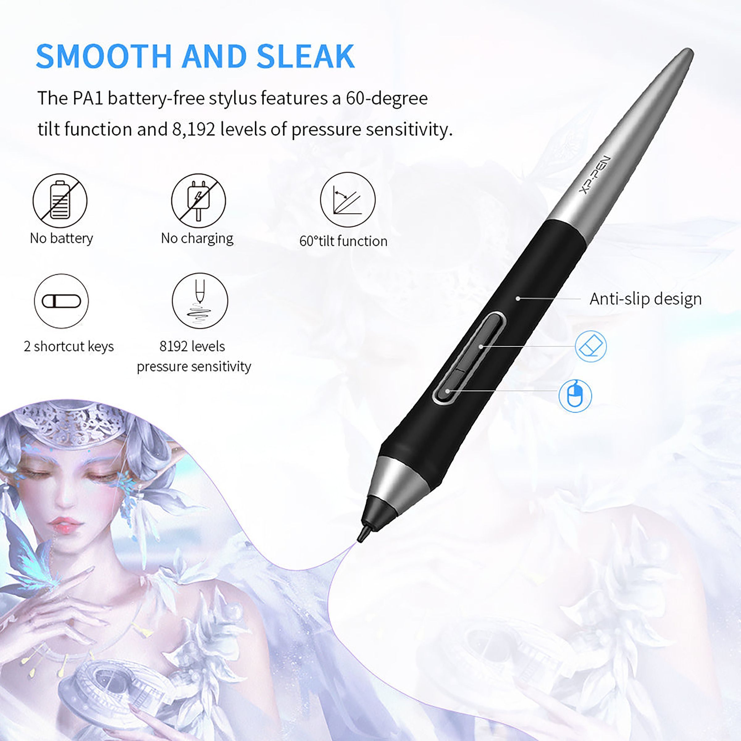 XP pen Deco Pro SW Graphics Tablet (10.30 Inch, Black)_7