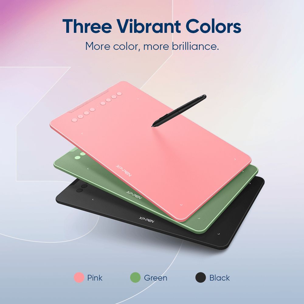 XP pen Deco 01 V2 Standard Digital Pad (7 Inch, Pink)_5