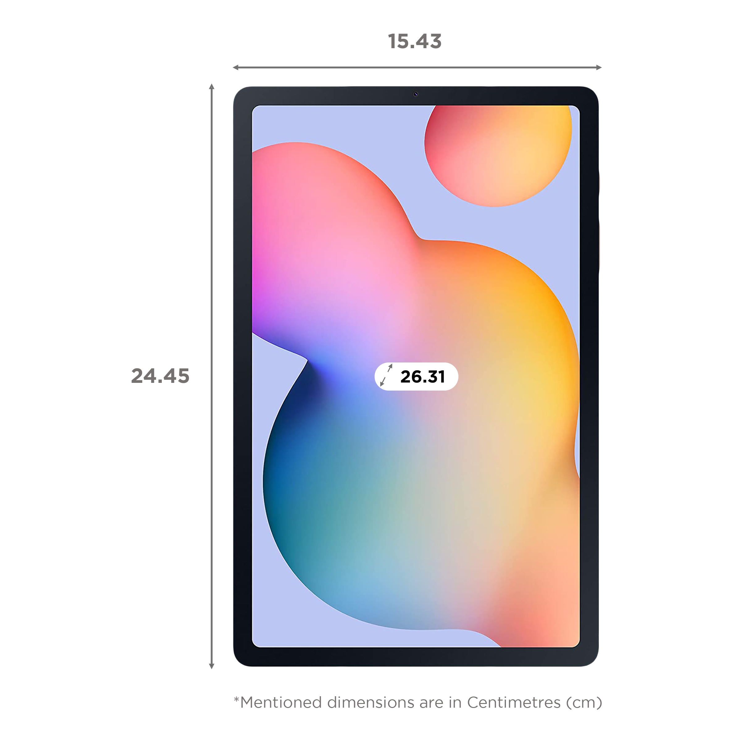 SAMSUNG Galaxy Tab S6 Lite Wi-Fi Android Tablet (10.4 Inch, 4GB RAM, 64GB ROM, Chiffon Pink)_2