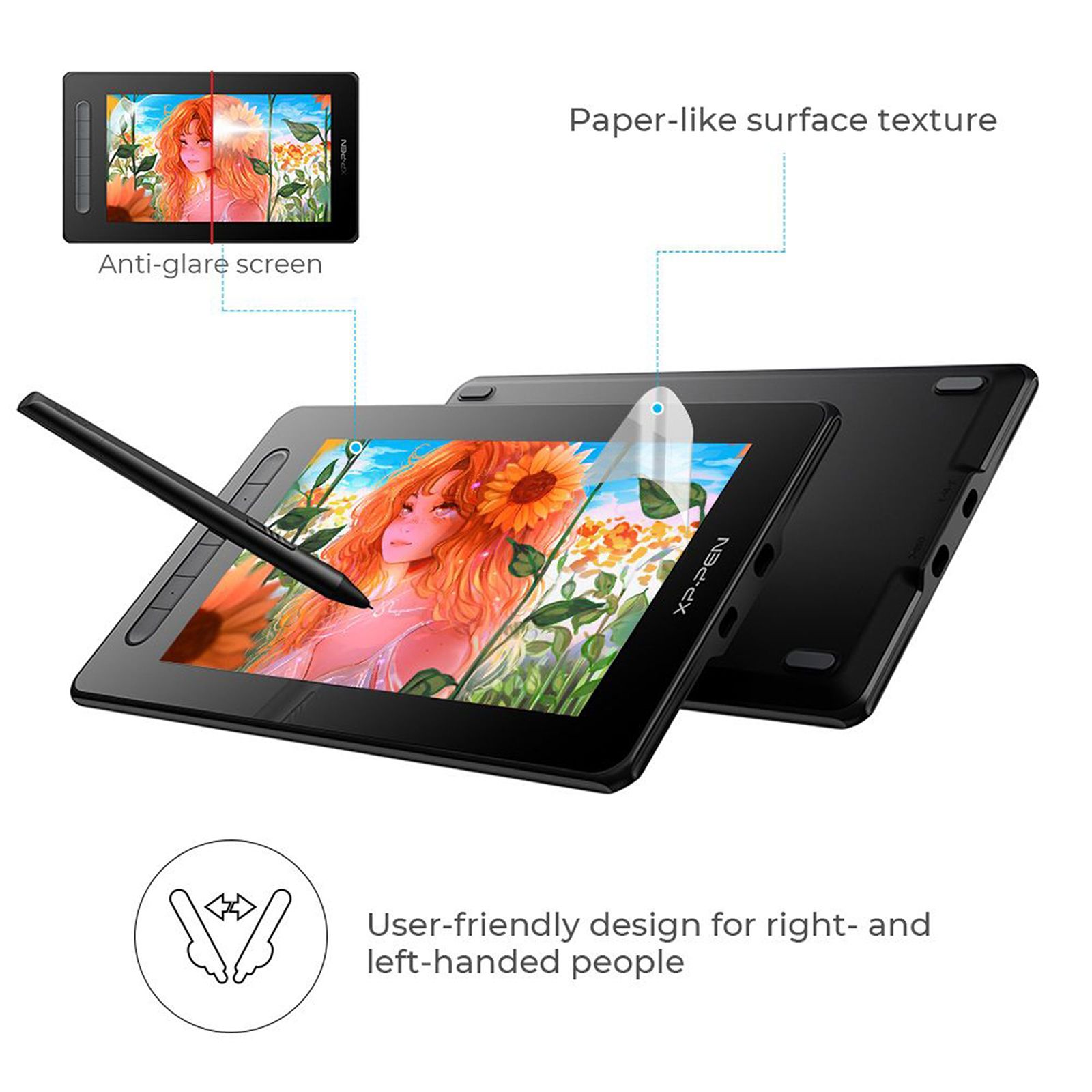 XP pen Artist 10 2nd Gen Graphics Tablet (10.1 Inch, Black) XP pen Artist 10 2nd Gen Graphics Tablet (10.1 Inch, Black)_13