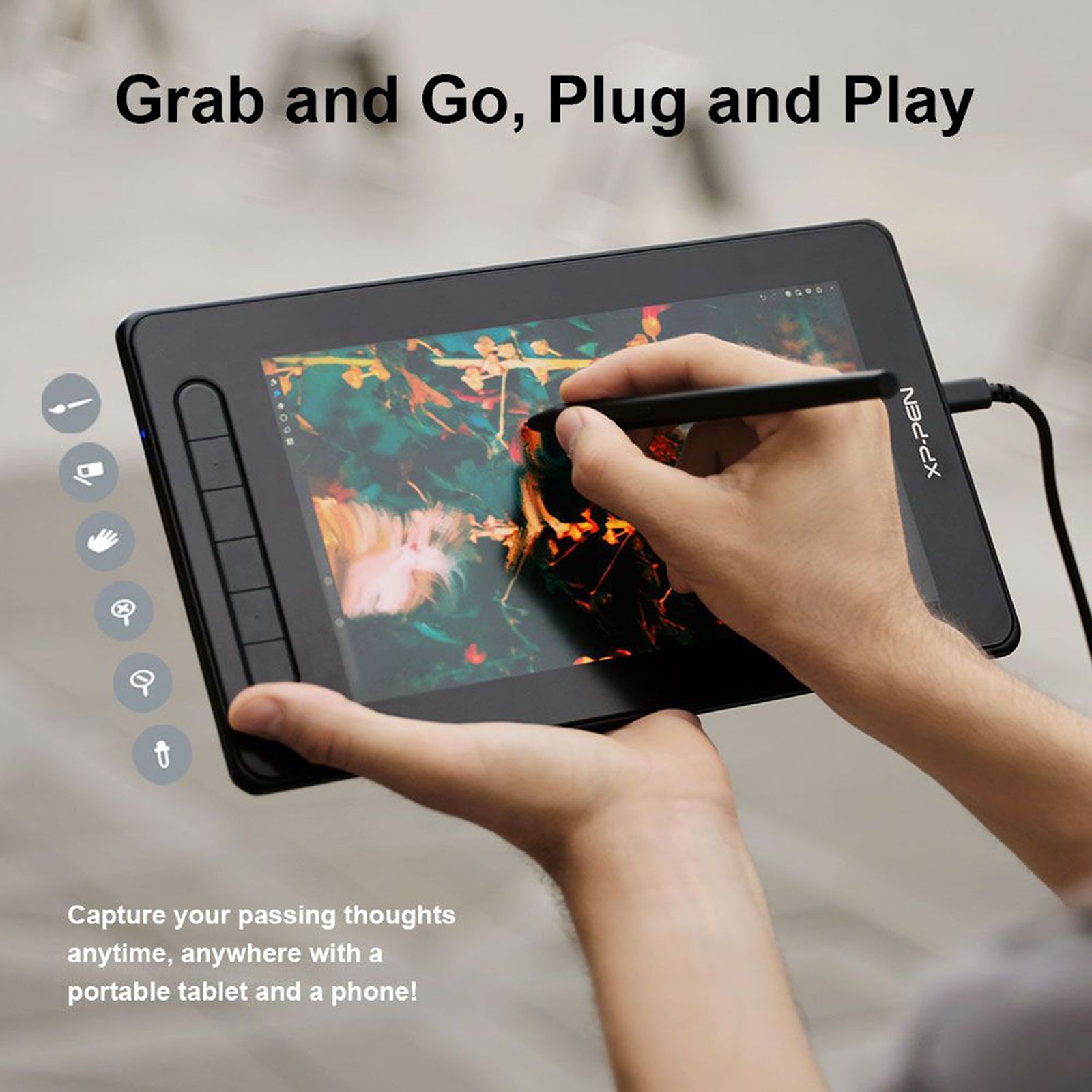 XP pen Artist 10 2nd Gen Graphics Tablet (10.1 Inch, Black) XP pen Artist 10 2nd Gen Graphics Tablet (10.1 Inch, Black)_15