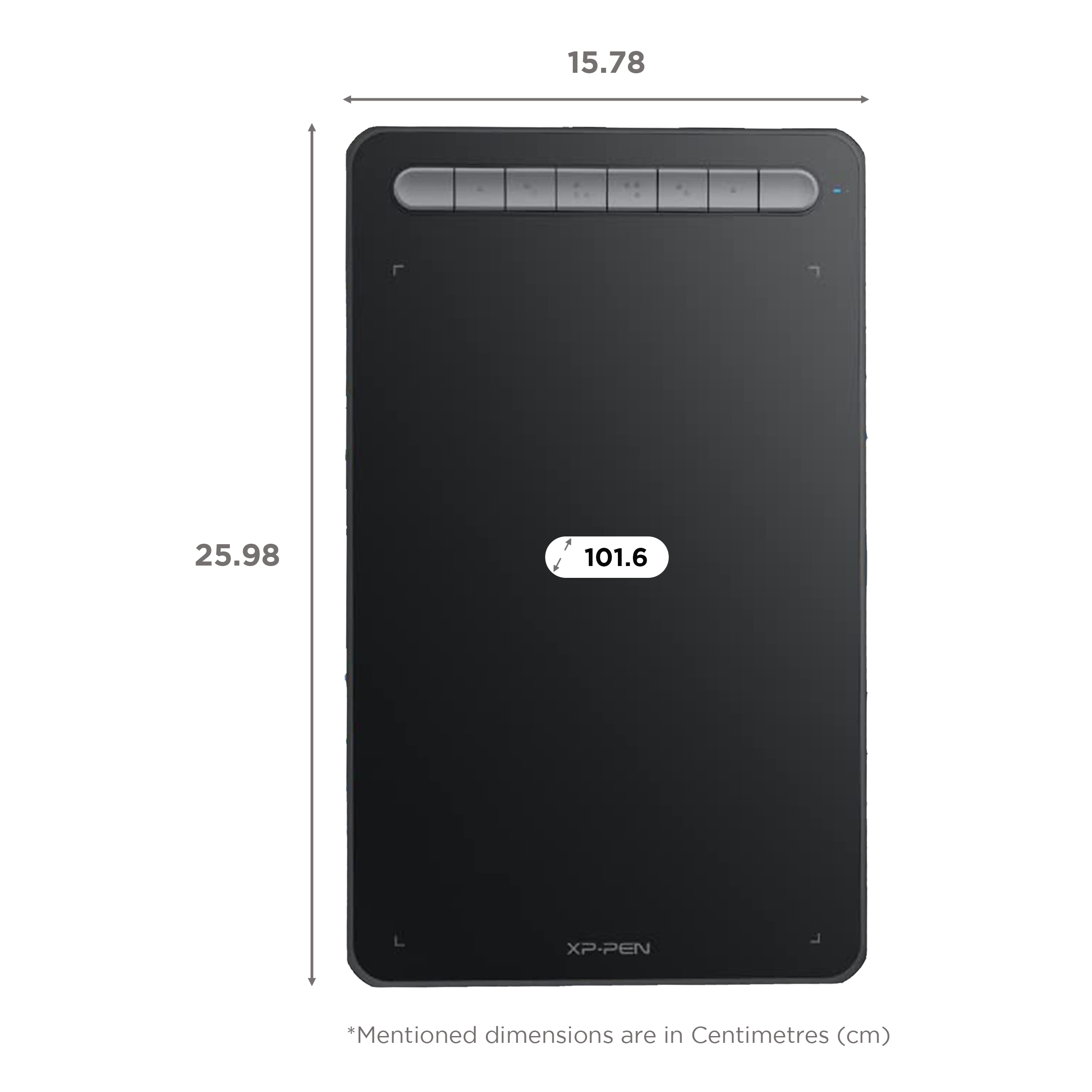 XP pen Deco MW Graphics Tablet (9.43 Inch, Black)_2