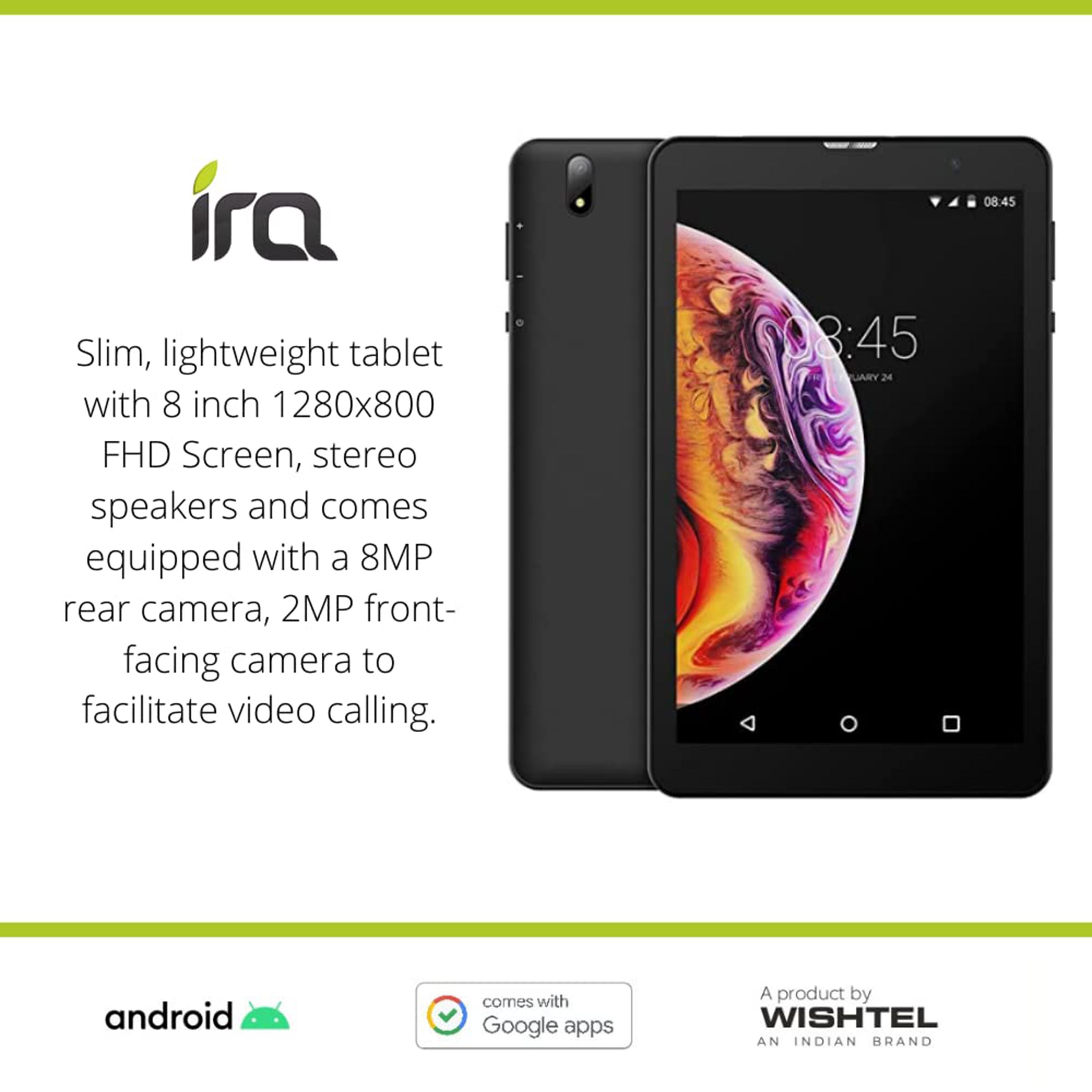 WishTel IRA T803 Wi-Fi+4G Android Tablet (8 Inch, 2GB RAM, 32GB ROM, Black) WishTel IRA T803 Wi-Fi+4G Android Tablet (8 Inch, 2GB RAM, 32GB ROM, Black)_12