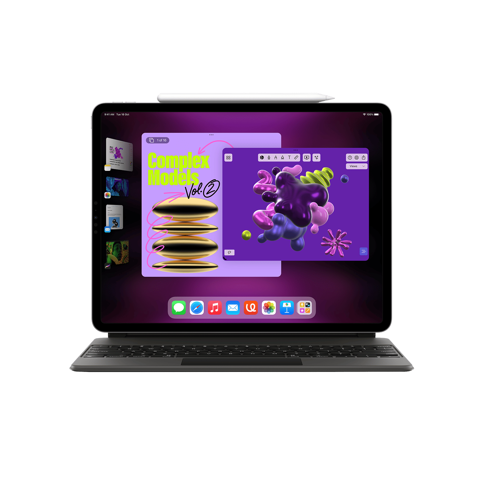Apple iPad Pro 4th Generation Wi-Fi+5G (11 Inch, 128GB, Space Grey, 2022 model)_4