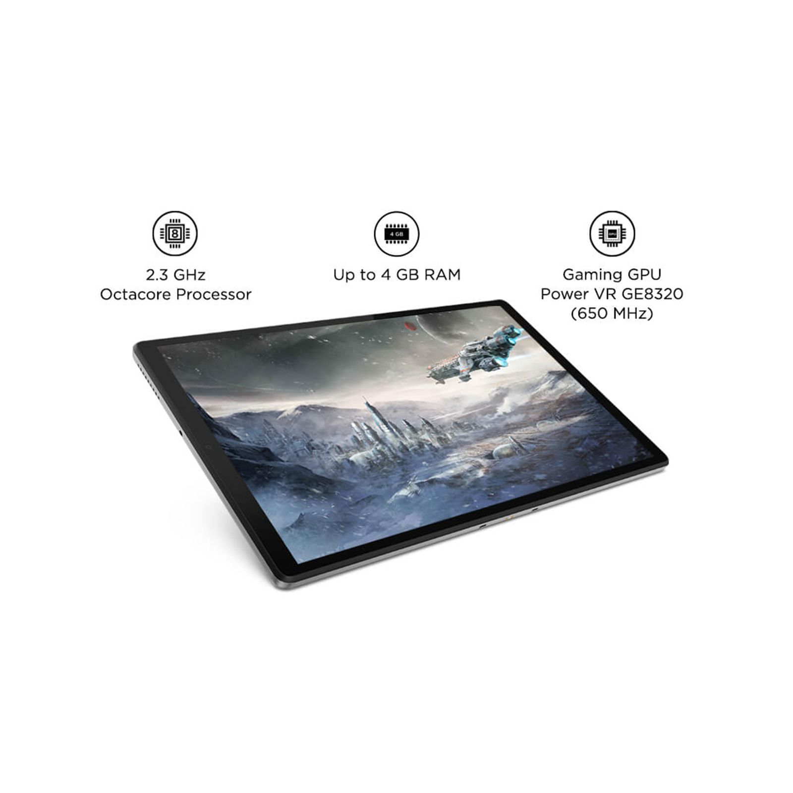 Lenovo Tab M10 HD (2nd Gen) Wi-Fi Android Tablet (10.1 Inch, 3GB RAM, 32GB ROM, Iron Grey) Lenovo Tab M10 HD (2nd Gen) Wi-Fi Android Tablet (10.1 Inch, 3GB RAM, 32GB ROM, Iron Grey)_5