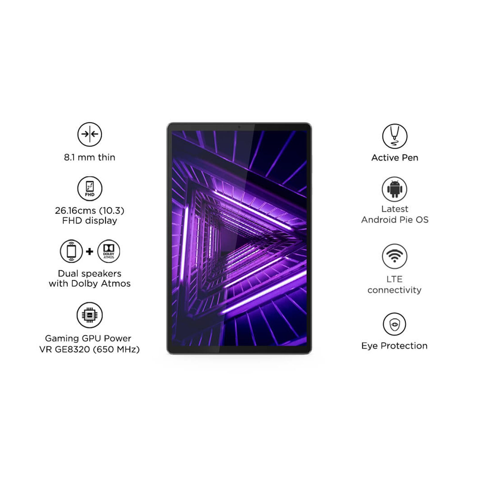 Lenovo Tab M10 HD (2nd Gen) Wi-Fi Android Tablet (10.1 Inch, 3GB RAM, 32GB ROM, Iron Grey) Lenovo Tab M10 HD (2nd Gen) Wi-Fi Android Tablet (10.1 Inch, 3GB RAM, 32GB ROM, Iron Grey)_12