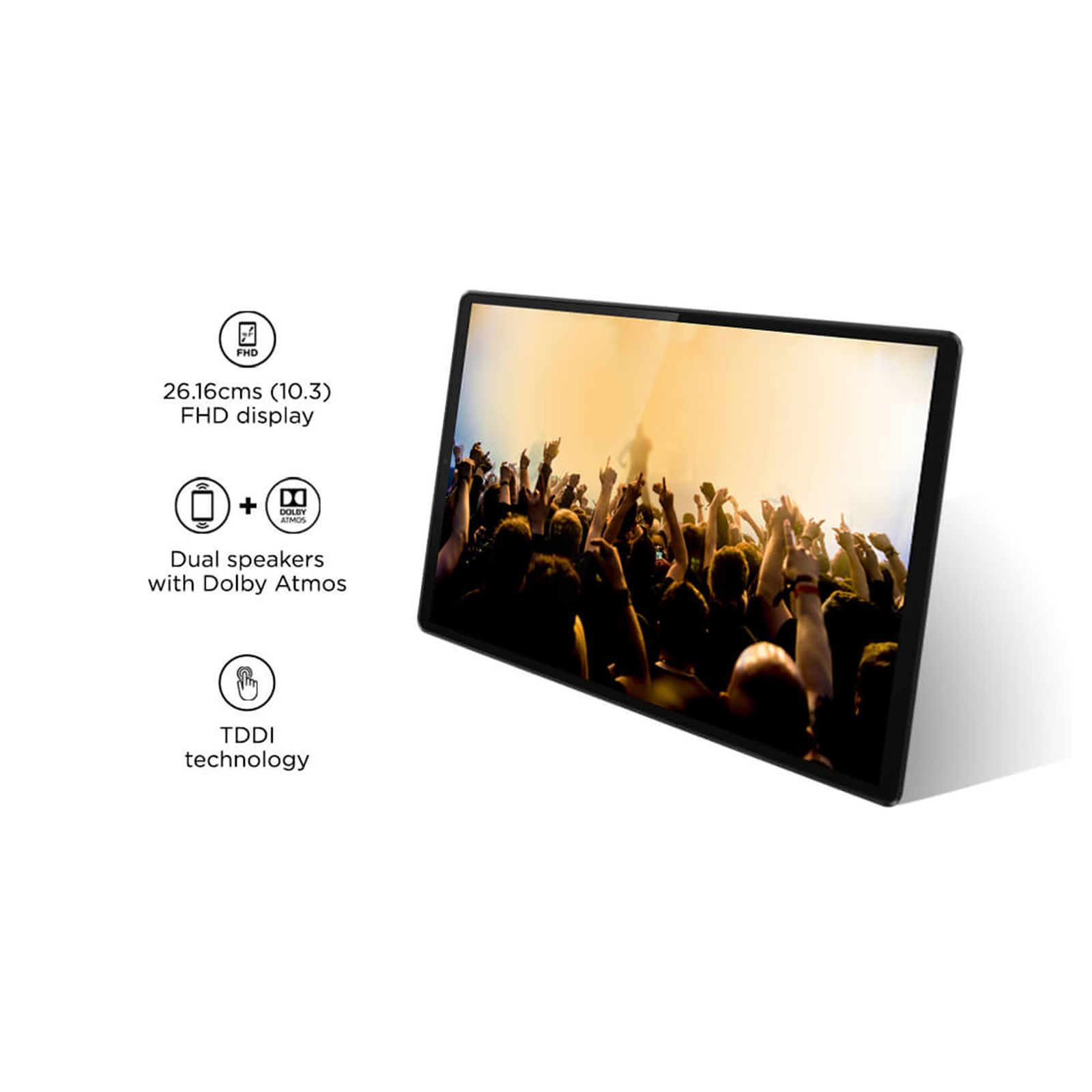 Lenovo Tab M10 HD (2nd Gen) Wi-Fi Android Tablet (10.1 Inch, 3GB RAM, 32GB ROM, Iron Grey) Lenovo Tab M10 HD (2nd Gen) Wi-Fi Android Tablet (10.1 Inch, 3GB RAM, 32GB ROM, Iron Grey)_4