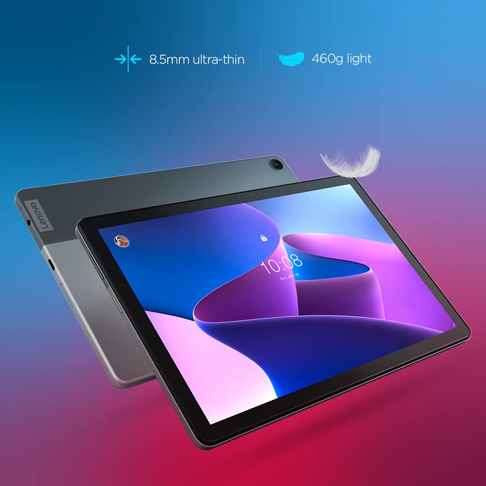 Lenovo Tab M10 3rd Gen Wi-Fi Android Tablet (10.1 Inch, 4GB RAM, 64GB ROM, Storm Grey) Lenovo Tab M10 3rd Gen Wi-Fi Android Tablet (10.1 Inch, 4GB RAM, 64GB ROM, Storm Grey)_8