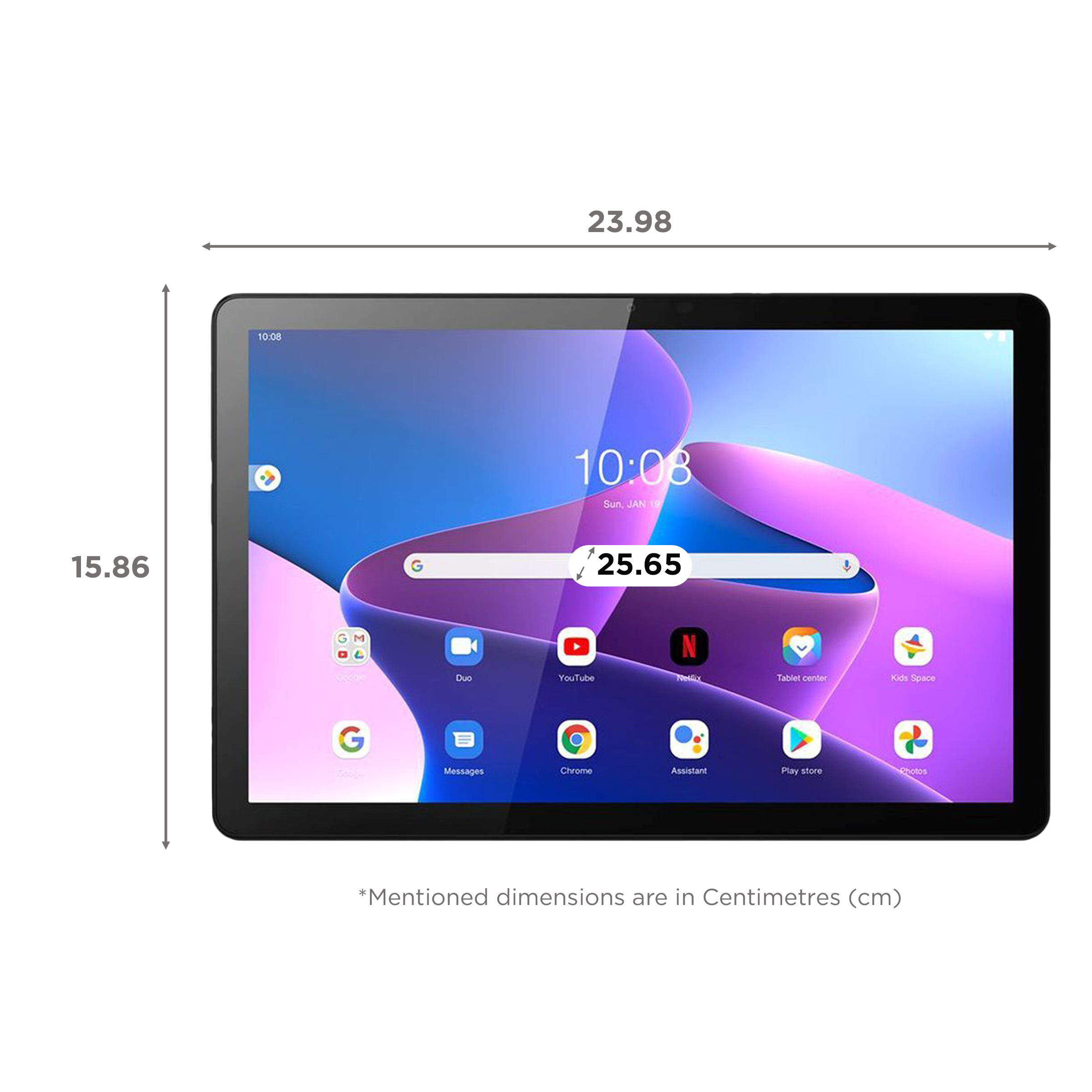 Lenovo Tab M10 3rd Gen Wi-Fi Android Tablet (10.1 Inch, 4GB RAM, 64GB ROM, Storm Grey) Lenovo Tab M10 3rd Gen Wi-Fi Android Tablet (10.1 Inch, 4GB RAM, 64GB ROM, Storm Grey)_2