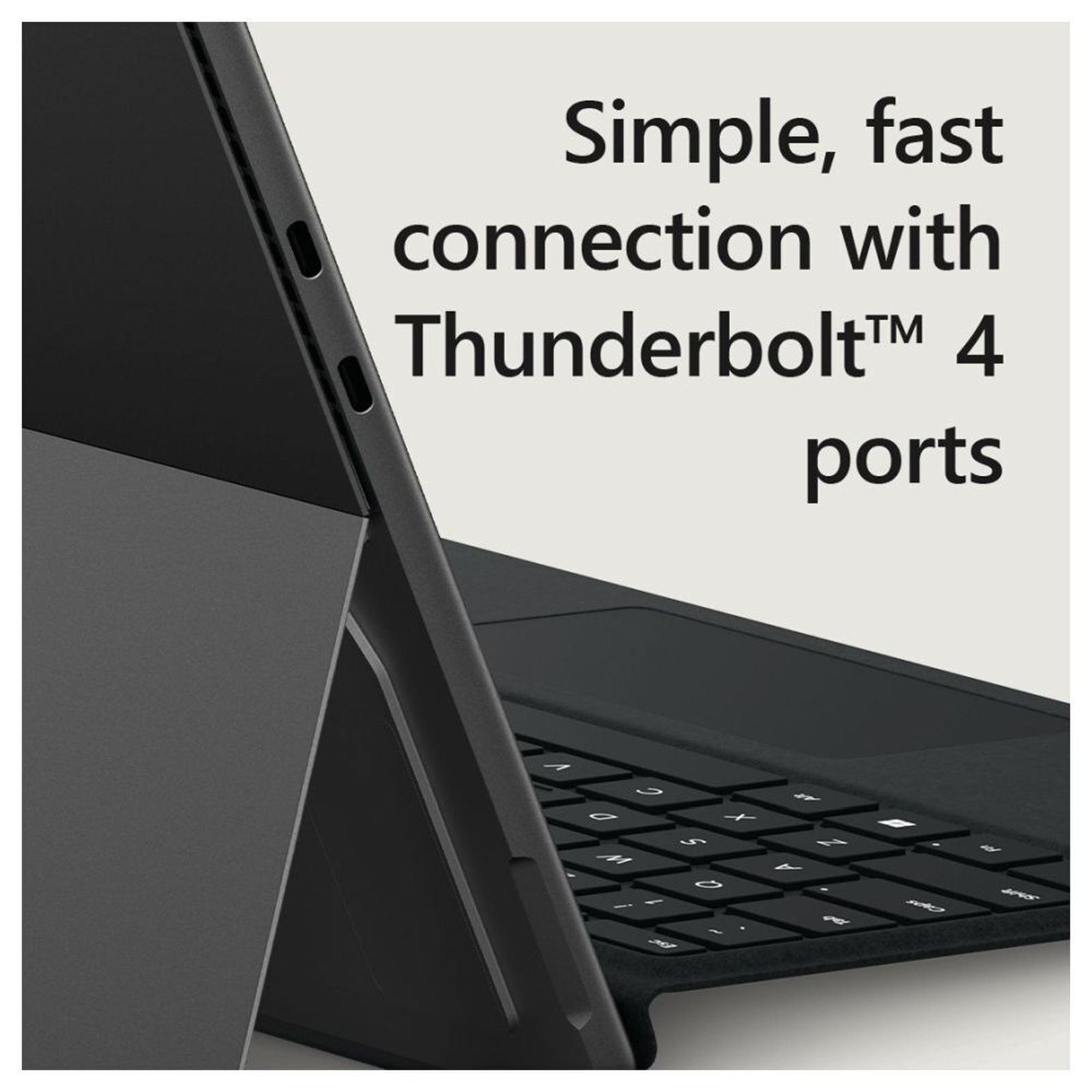 Microsoft Surface Pro 9 Wi-Fi Windows Tablet (13 Inch, 8GB RAM, 256GB ROM, Graphite)_4