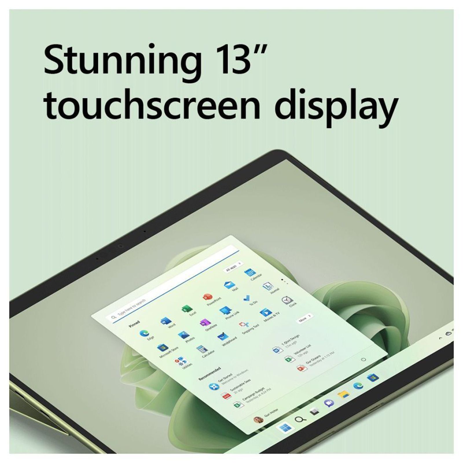 Microsoft Surface Pro 9 Wi-Fi Windows Tablet (13 Inch, 8GB RAM, 256GB ROM, Forest)_7