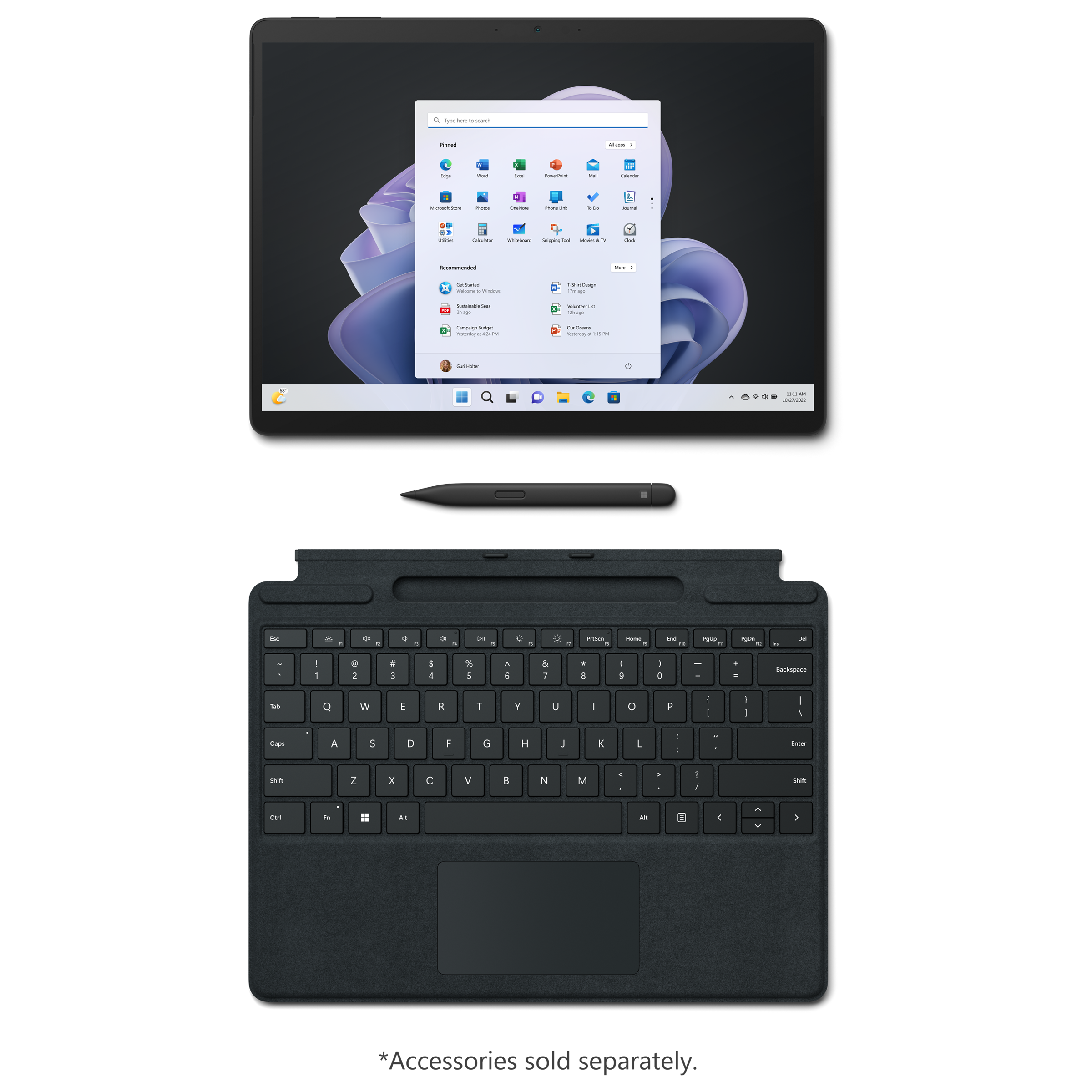 Microsoft Surface Pro 9 Wi-Fi Windows 11 Home Tablet (13 Inch, 16GB RAM, 512GB ROM, Graphite)_11