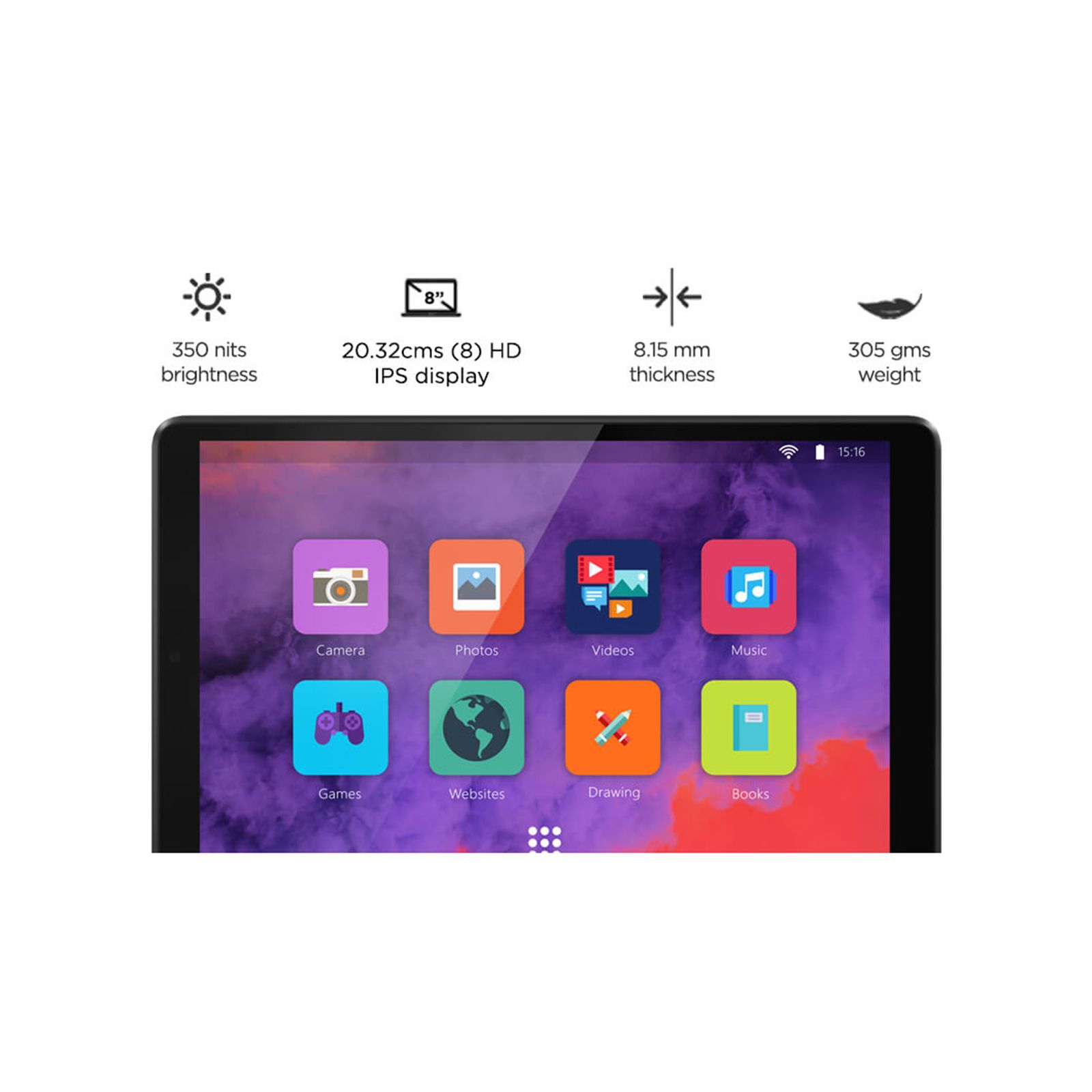 Lenovo M8 Wi-Fi Android Tablet (8 Inch, 3GB RAM, 32GB ROM, Grey) Lenovo M8 Wi-Fi Android Tablet (8 Inch, 3GB RAM, 32GB ROM, Grey)_11