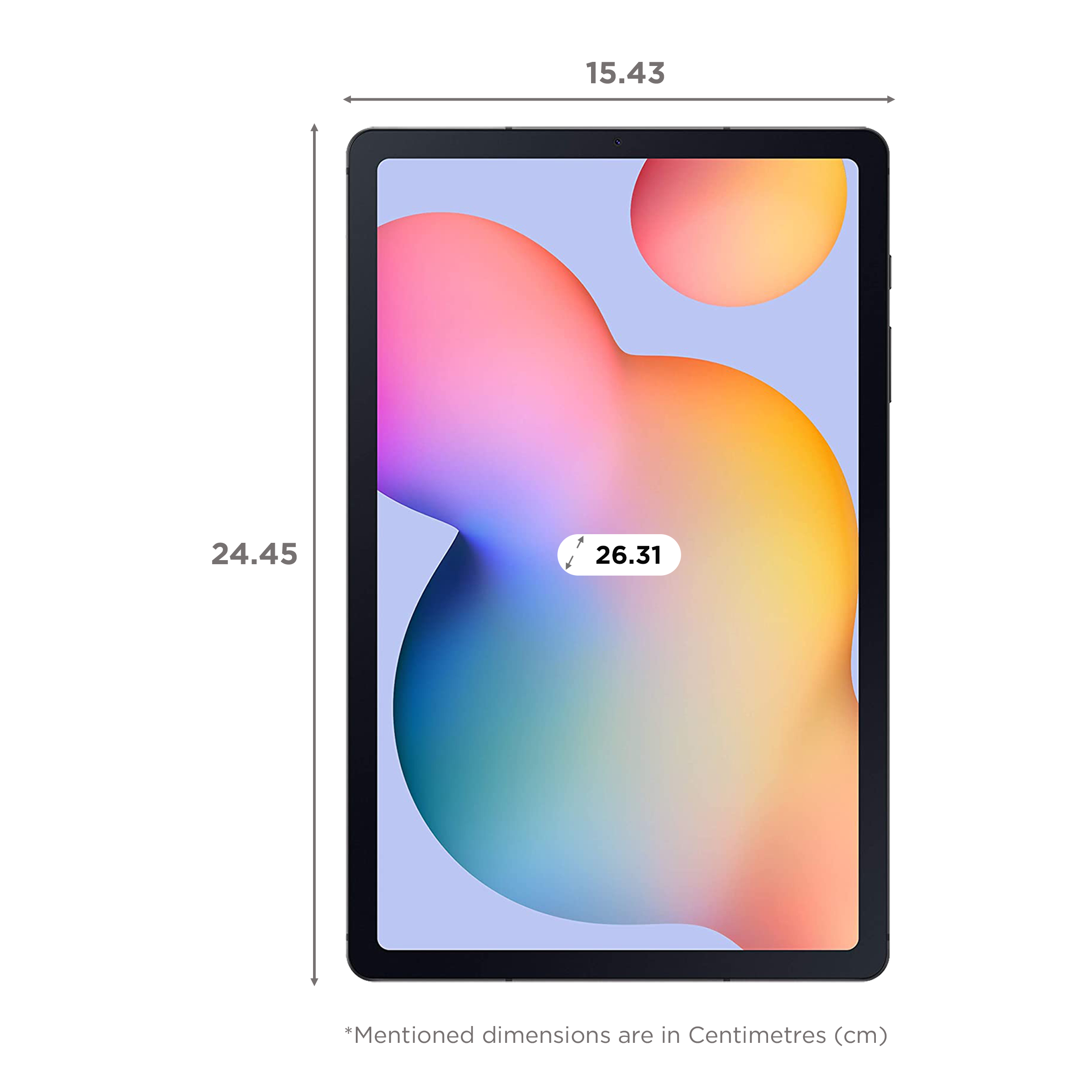 SAMSUNG Galaxy Tab S6 Lite Wi-Fi Android Tablet with Stylus (10.4 Inch, 4GB RAM, 128GB ROM, Oxford Grey) SAMSUNG Galaxy Tab S6 Lite Wi-Fi Android Tablet with Stylus (10.4 Inch, 4GB RAM, 128GB ROM, Oxford Grey)_2