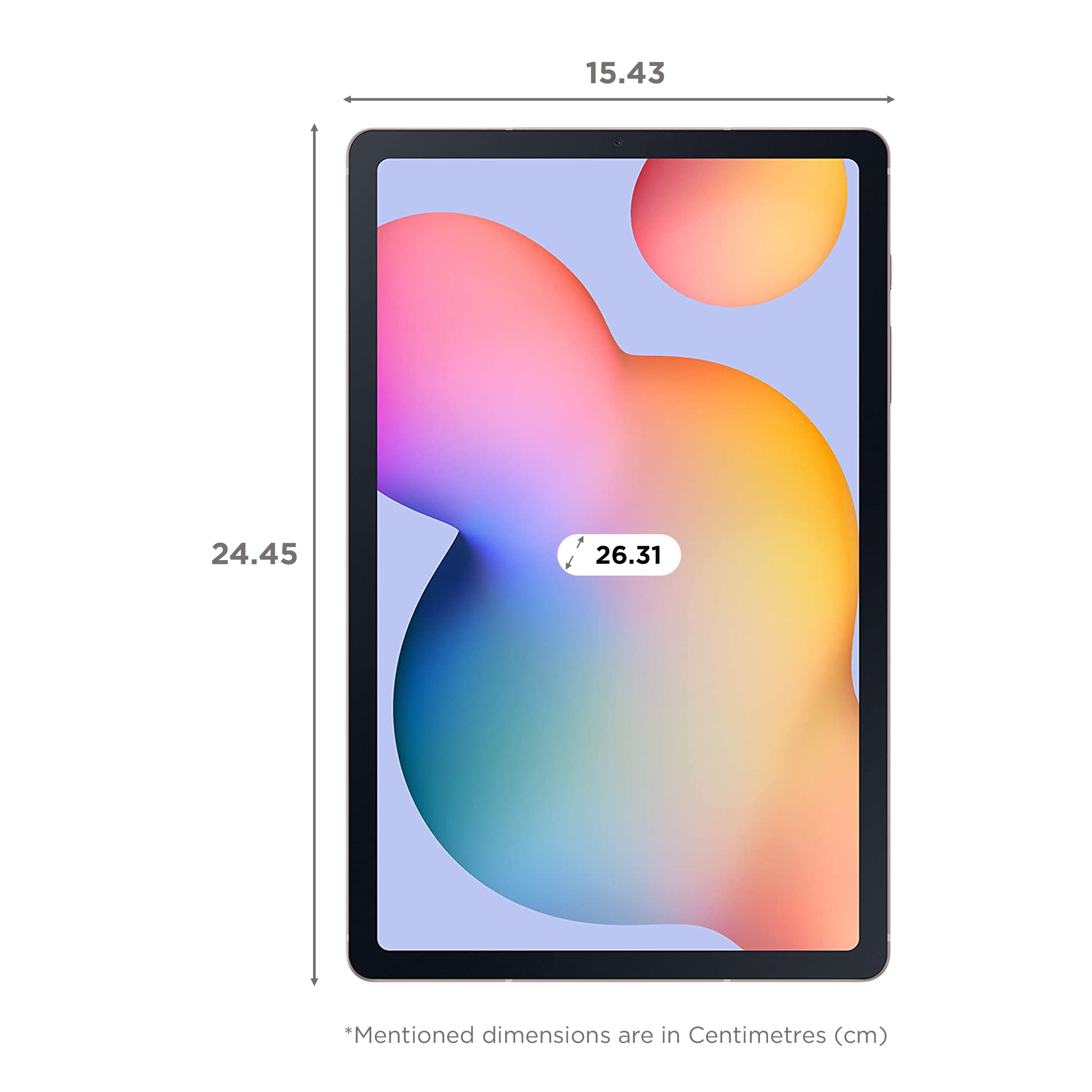 SAMSUNG Galaxy Tab S6 Lite Wi-Fi+4G Android Tablet with S Pen (10.4 Inch, 4GB RAM, 128GB ROM, Chiffon Pink) SAMSUNG Galaxy Tab S6 Lite Wi-Fi+4G Android Tablet with S Pen (10.4 Inch, 4GB RAM, 128GB ROM, Chiffon Pink)_2