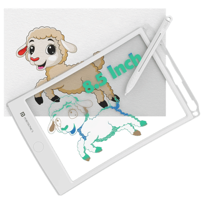 PORTRONICS Ruffpad One (8.5 Inch, White)