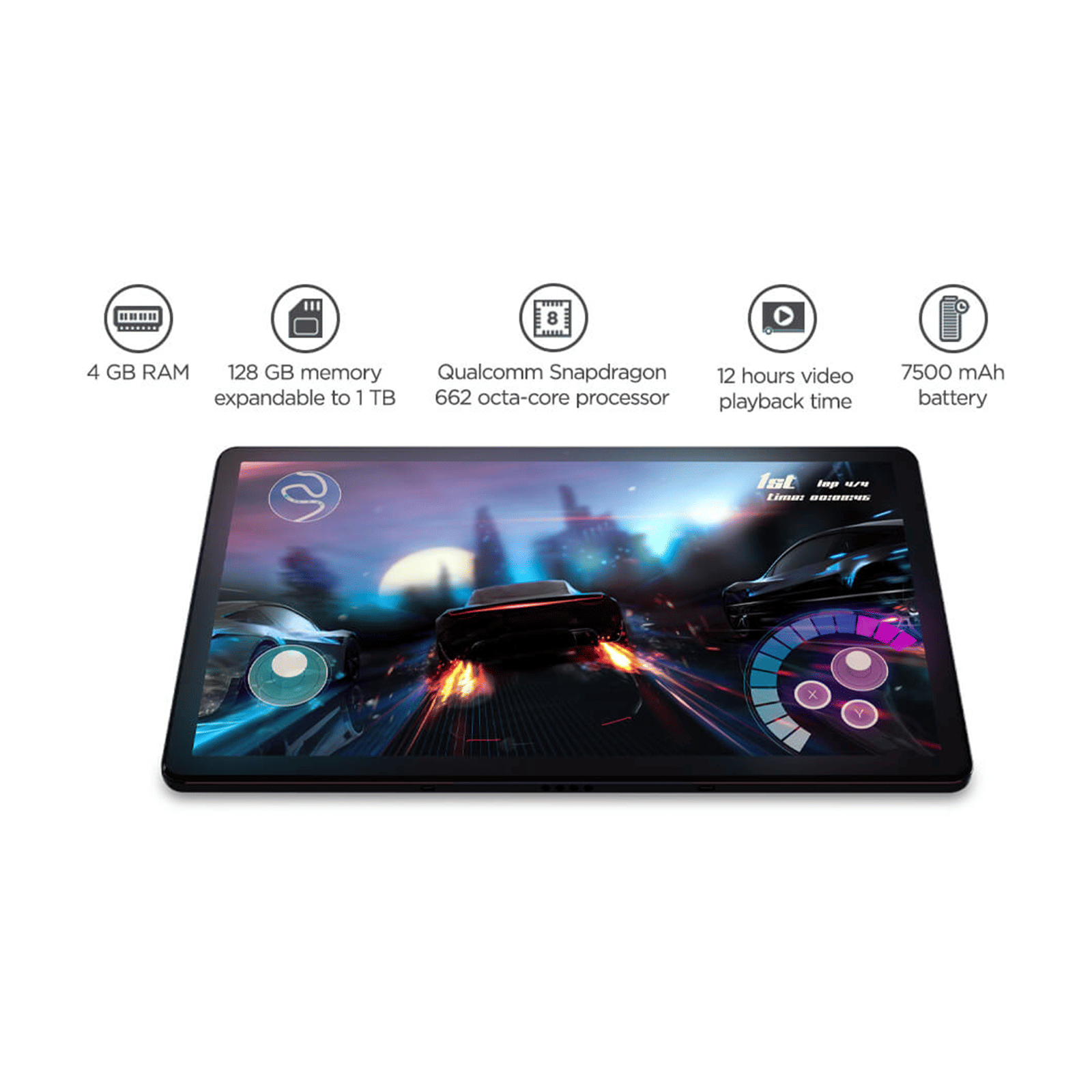 Lenovo Tab P11 Wi-Fi+4G Android Tablet (11.5 Inch, 6GB RAM, 128GB ROM, Grey)_8