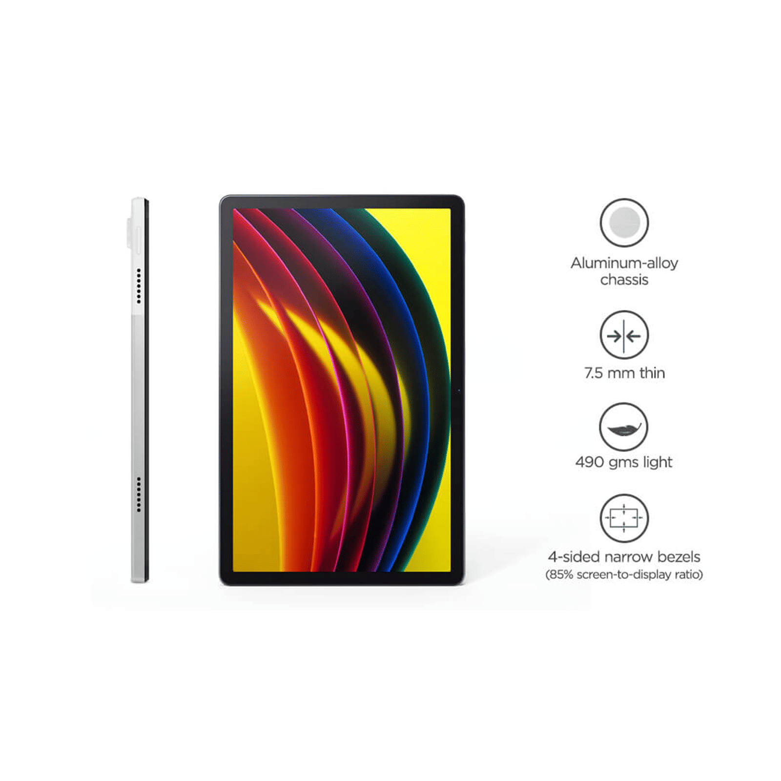 Lenovo Tab P11 Wi-Fi+4G Android Tablet (11.5 Inch, 6GB RAM, 128GB ROM, Grey)_9