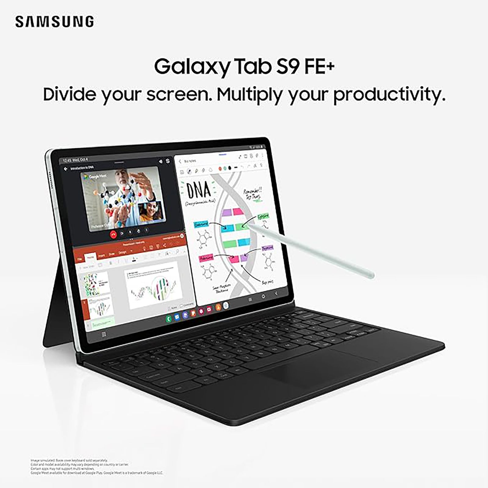SAMSUNG Galaxy Tab S9 FE Wi-Fi Android Tablet (10.9 Inch, 8GB RAM, 256GB ROM, Gray)_8