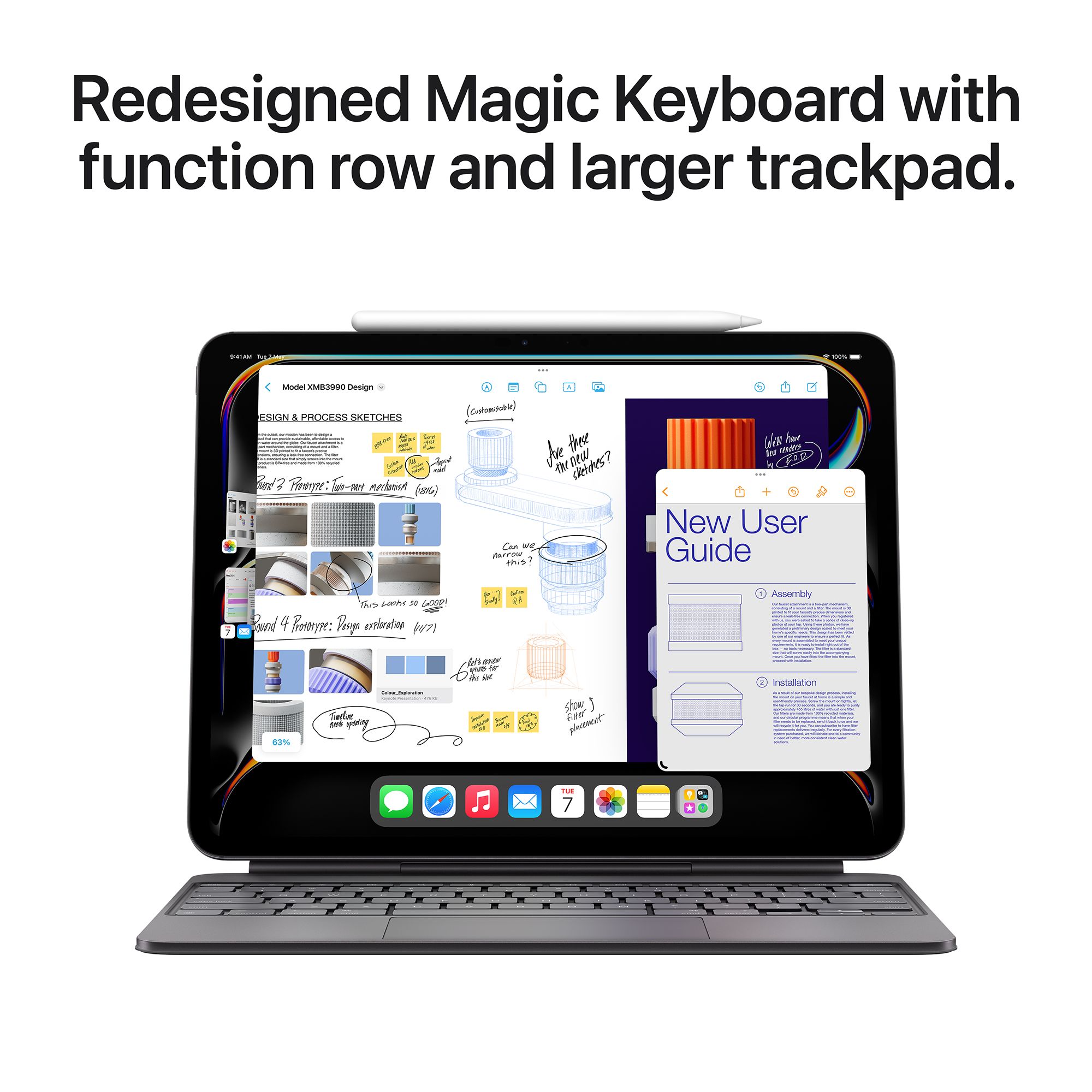 Apple iPad Pro Wi-Fi (13 Inch, 512GB, Silver, 2024 model)_9