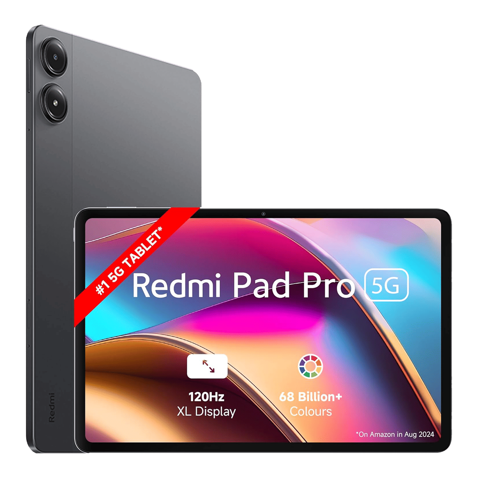 Redmi Pad Pro Wi-Fi+5G Android Tablet (12.1 Inch, 8GB RAM, 128GB ROM, Graphite Gray) Redmi Pad Pro Wi-Fi+5G Android Tablet (12.1 Inch, 8GB RAM, 128GB ROM, Graphite Gray)_1