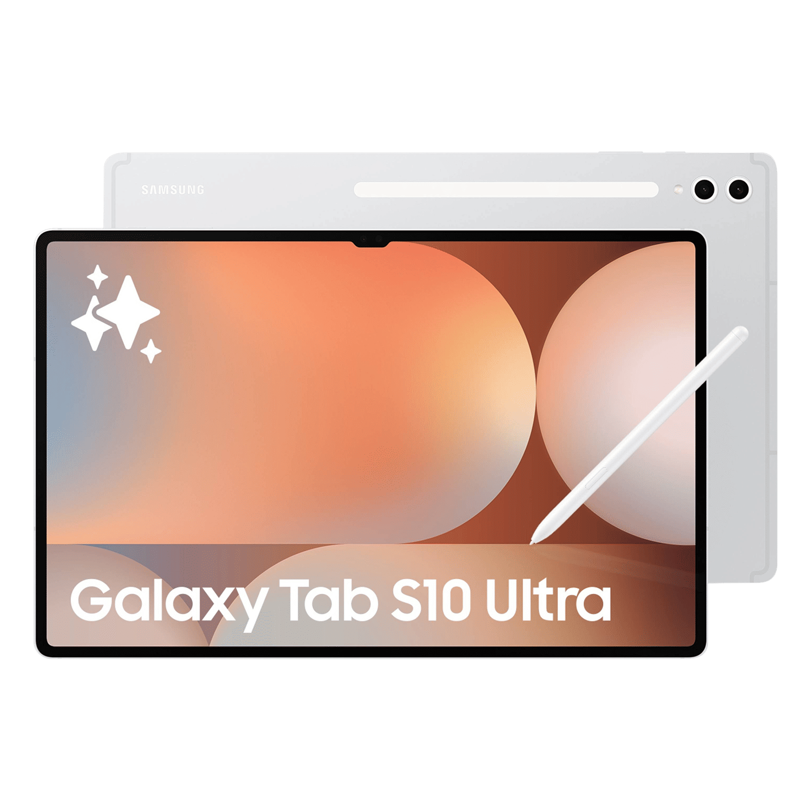 SAMSUNG Galaxy Tab S10 Ultra Wi-Fi+5G Android Tablet with SAMSUNG Stylus S (14.56 Inch, 12GB RAM, 256GB ROM, Platinum Silver)_1