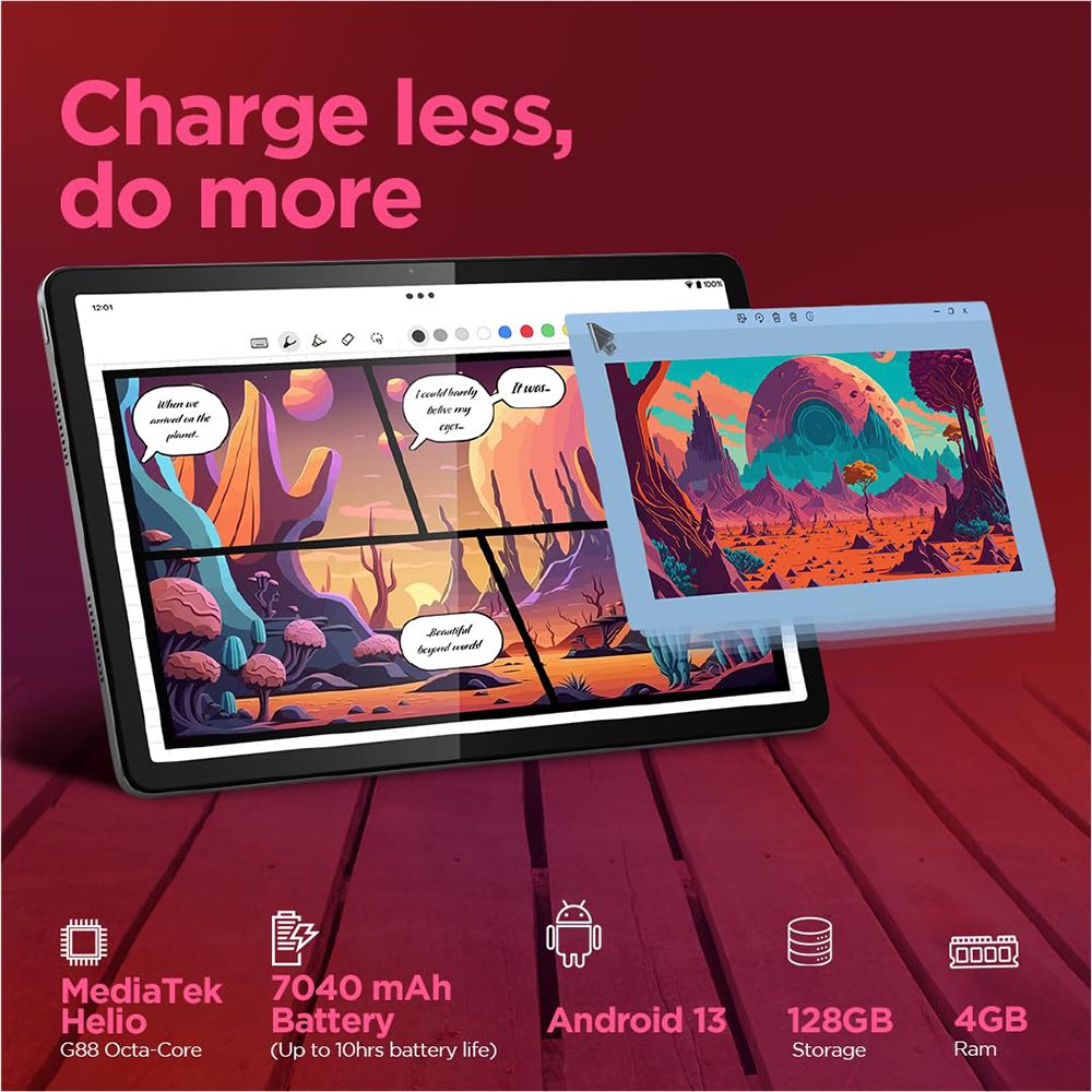 Lenovo Tab M11 Wi-Fi Android Tablet (11 Inch, 4GB RAM, 128GB ROM, Seafoam Green)_9
