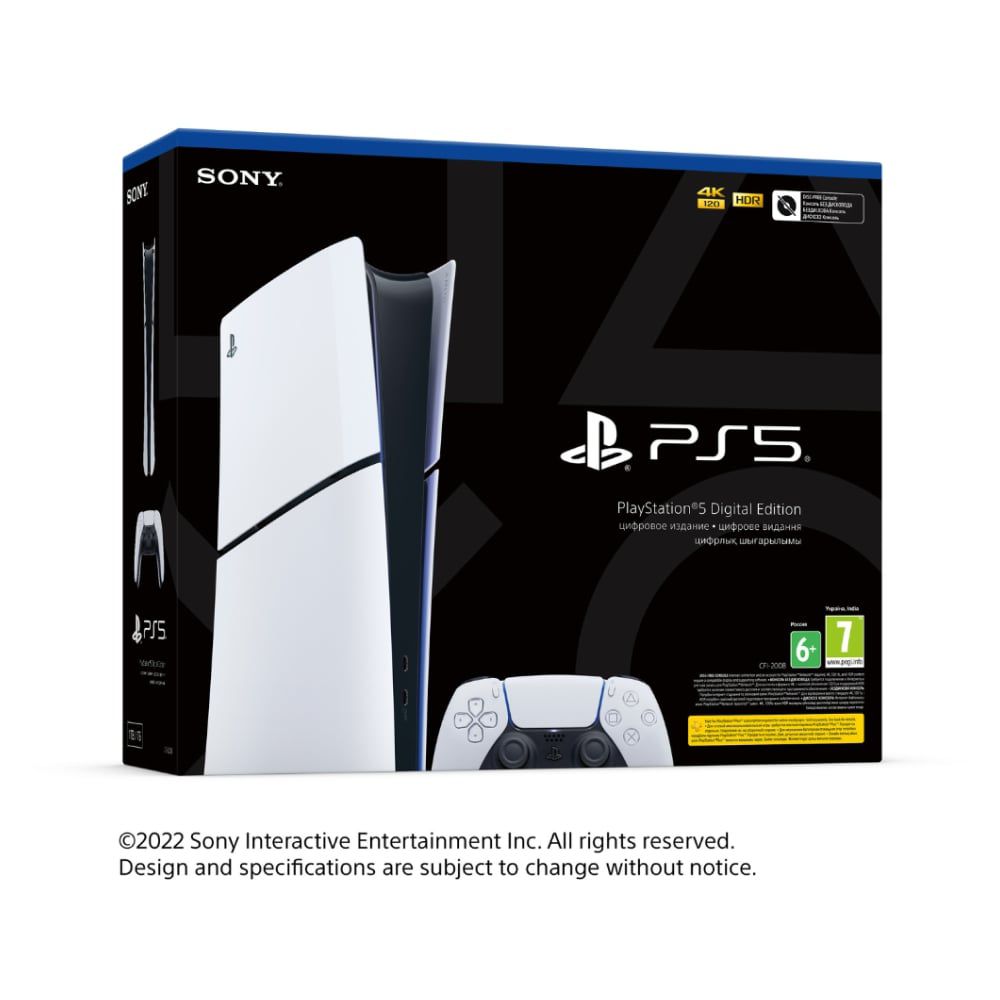 SONY PlayStation 5 1TB SSD Digital Edition Slim Gaming Console (White) SONY PlayStation 5 1TB SSD Digital Edition Slim Gaming Console (White)_5
