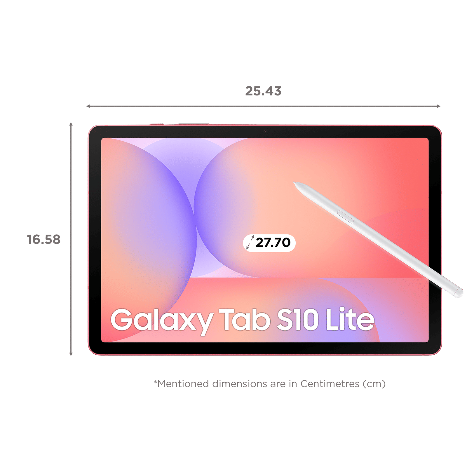 SAMSUNG Galaxy Tab S10 Lite Wi-Fi Android Tablet with S Pen (10.9 Inch, 8GB RAM, 256GB ROM, Coralred)_2