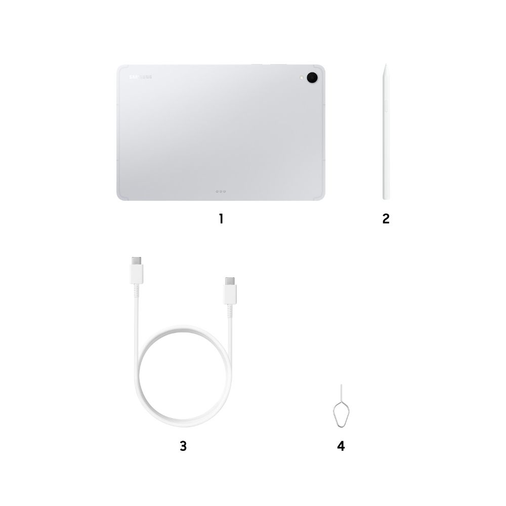 SAMSUNG Galaxy Tab S11 Wi-Fi Android Tablet with S Pen (11 Inch, 12GB RAM, 256GB ROM, Silver)_4