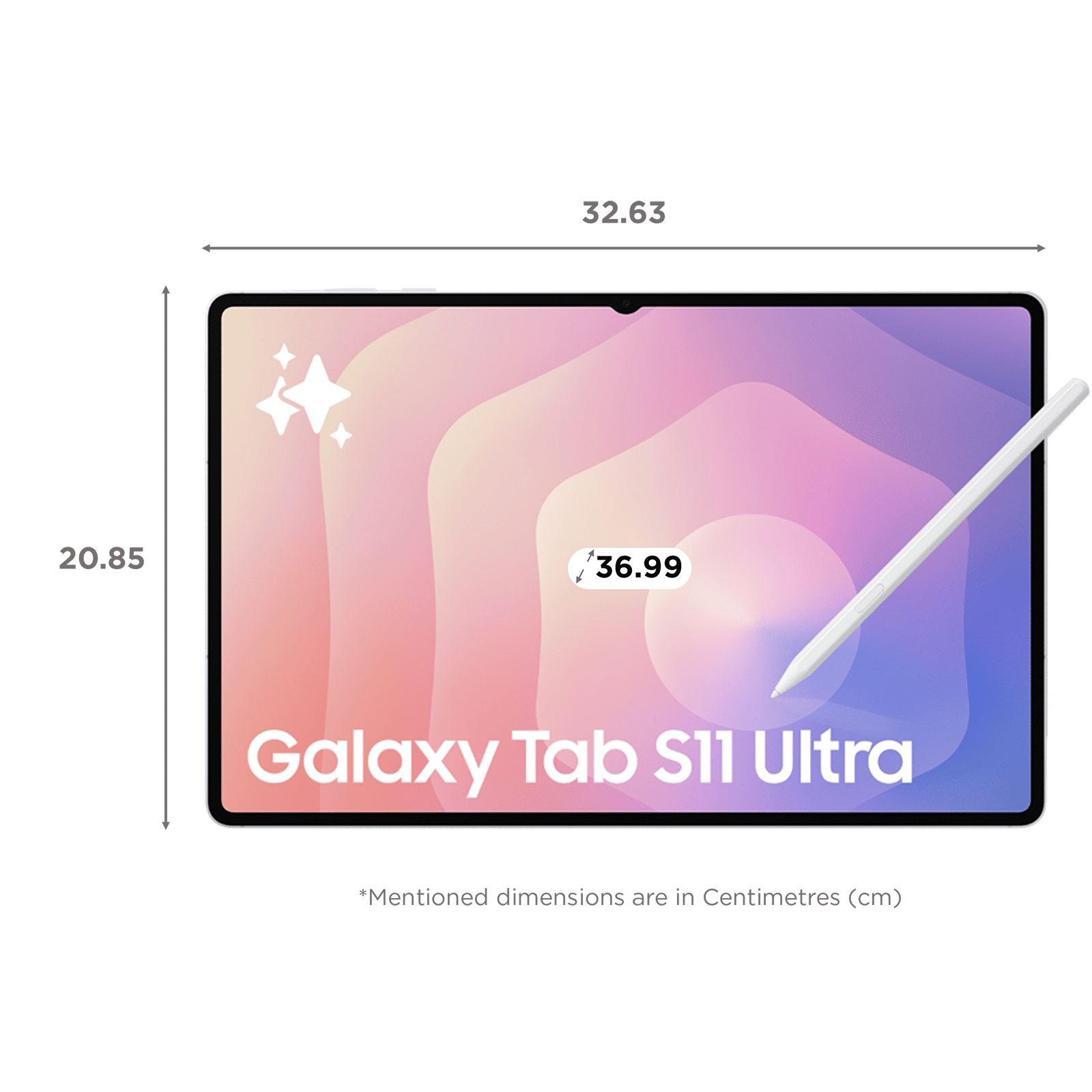 SAMSUNG Galaxy Tab S11 Ultra Wi-Fi Android Tablet with S Pen (14.5 Inch, 12GB RAM, 256GB ROM, Silver)_2