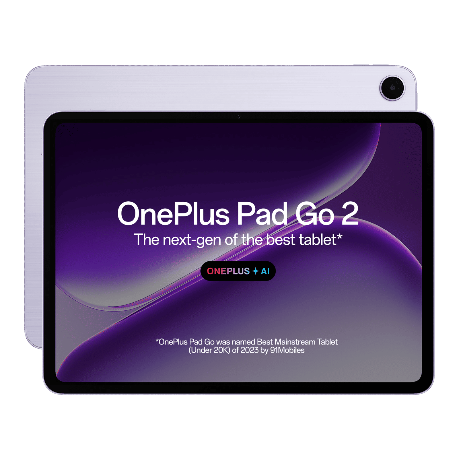 OnePlus Pad Go 2 Wi-Fi Android Tablet (12.1 Inch, 8GB RAM, 256GB ROM, Lavender Drift) OnePlus Pad Go 2 Wi-Fi Android Tablet (12.1 Inch, 8GB RAM, 256GB ROM, Lavender Drift)_1
