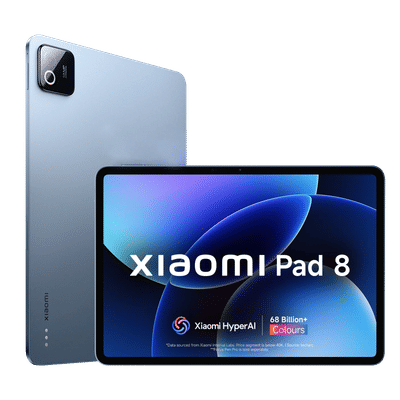 Xiaomi Pad 8 Wi-Fi Android Tablet (11.2 Inch, 8GB RAM, 128GB ROM, Titanium Blue)
