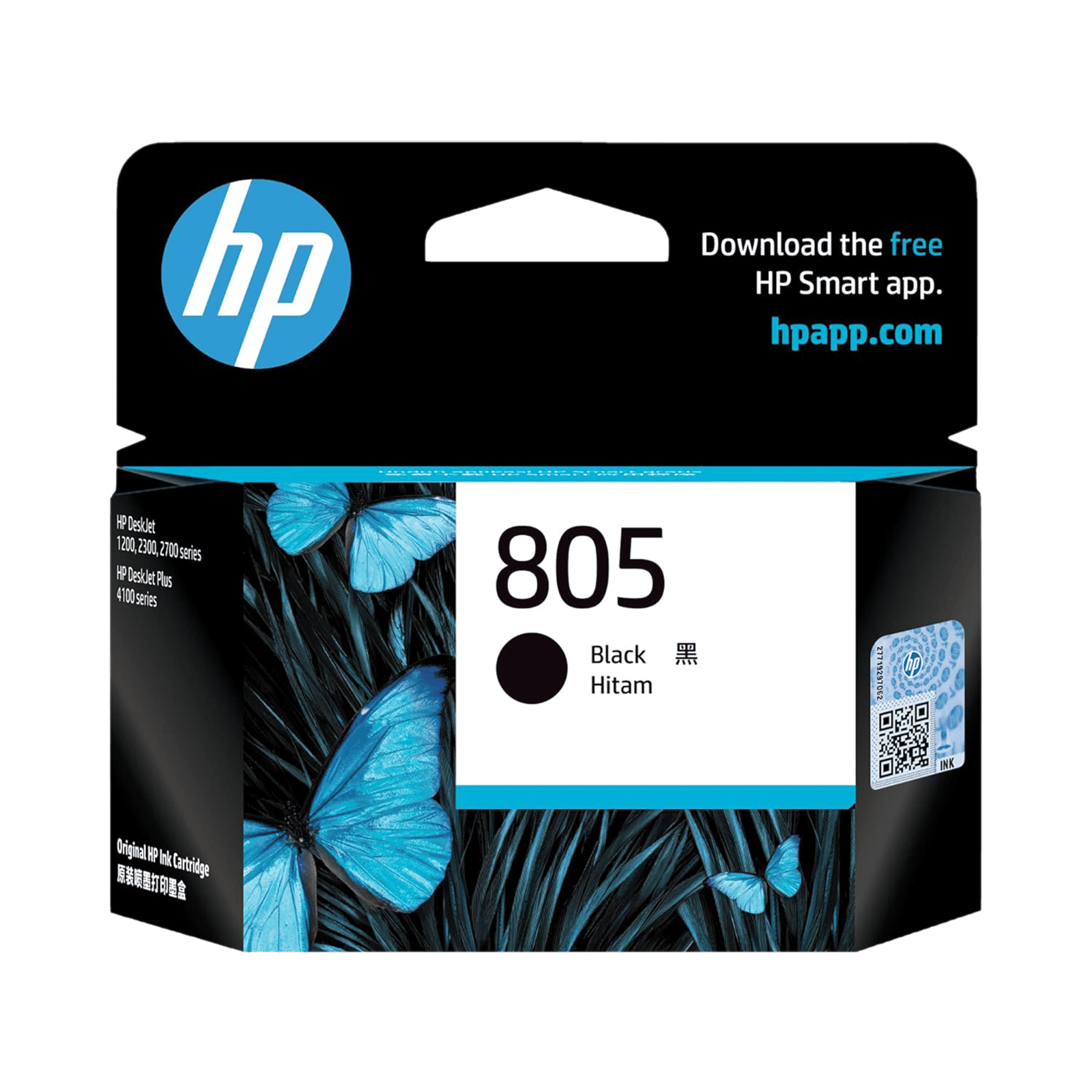 HP 805 Original Pack of 1 Ink Cartridge (3YM73AA, Black) HP 805 Original Pack of 1 Ink Cartridge (3YM73AA, Black)_3