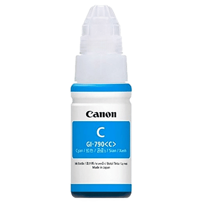 Canon Pixma Ink GI-790 Pack Of 1 Ink Bottle
                      (0672C003AF, Cyan)
