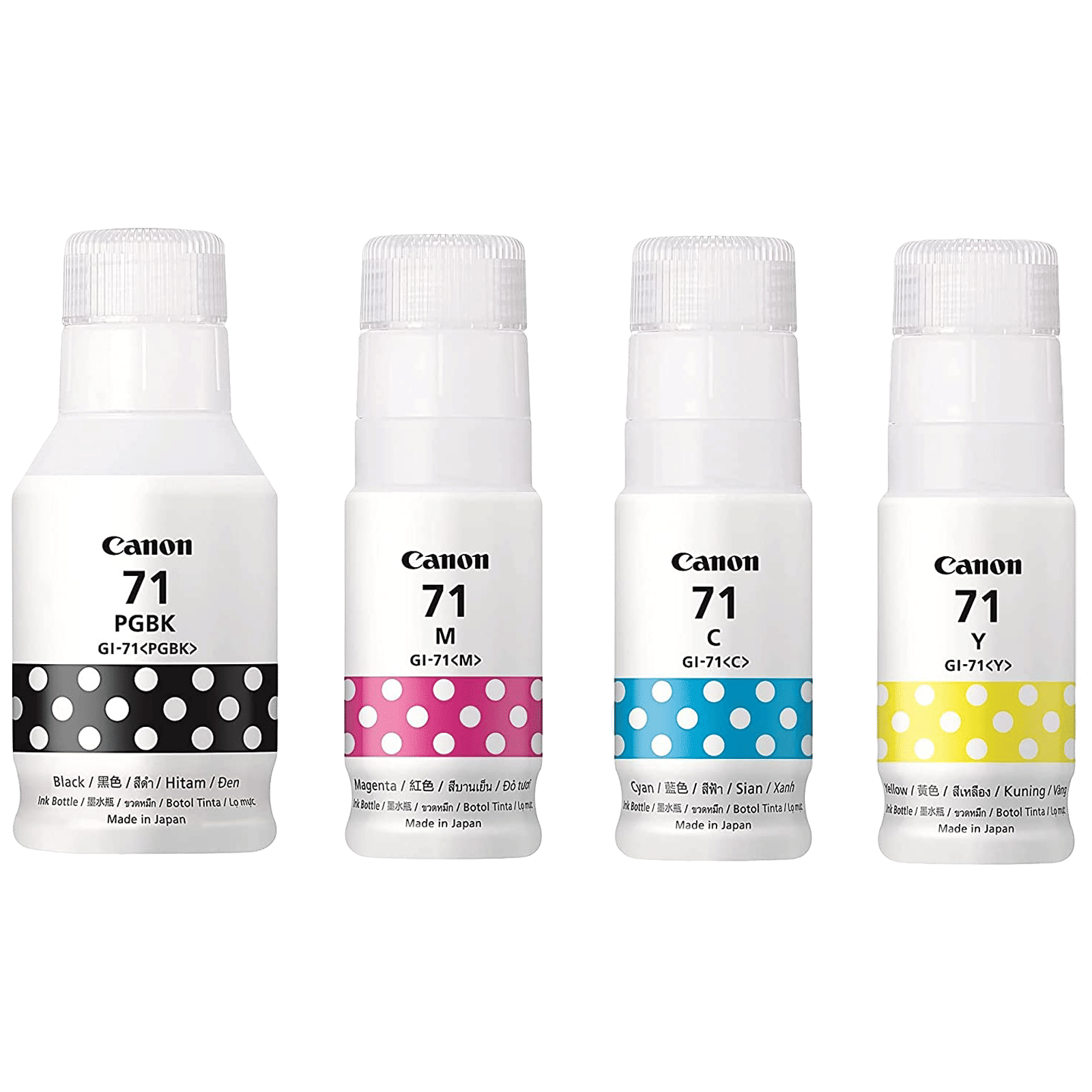 Canon GI-71 Pack Of 4 Ink Bottles (4531C004AA, Multicolor)_1