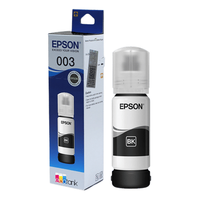EPSON 003 Ink Bottle (65ml, C13T00V198, Black)