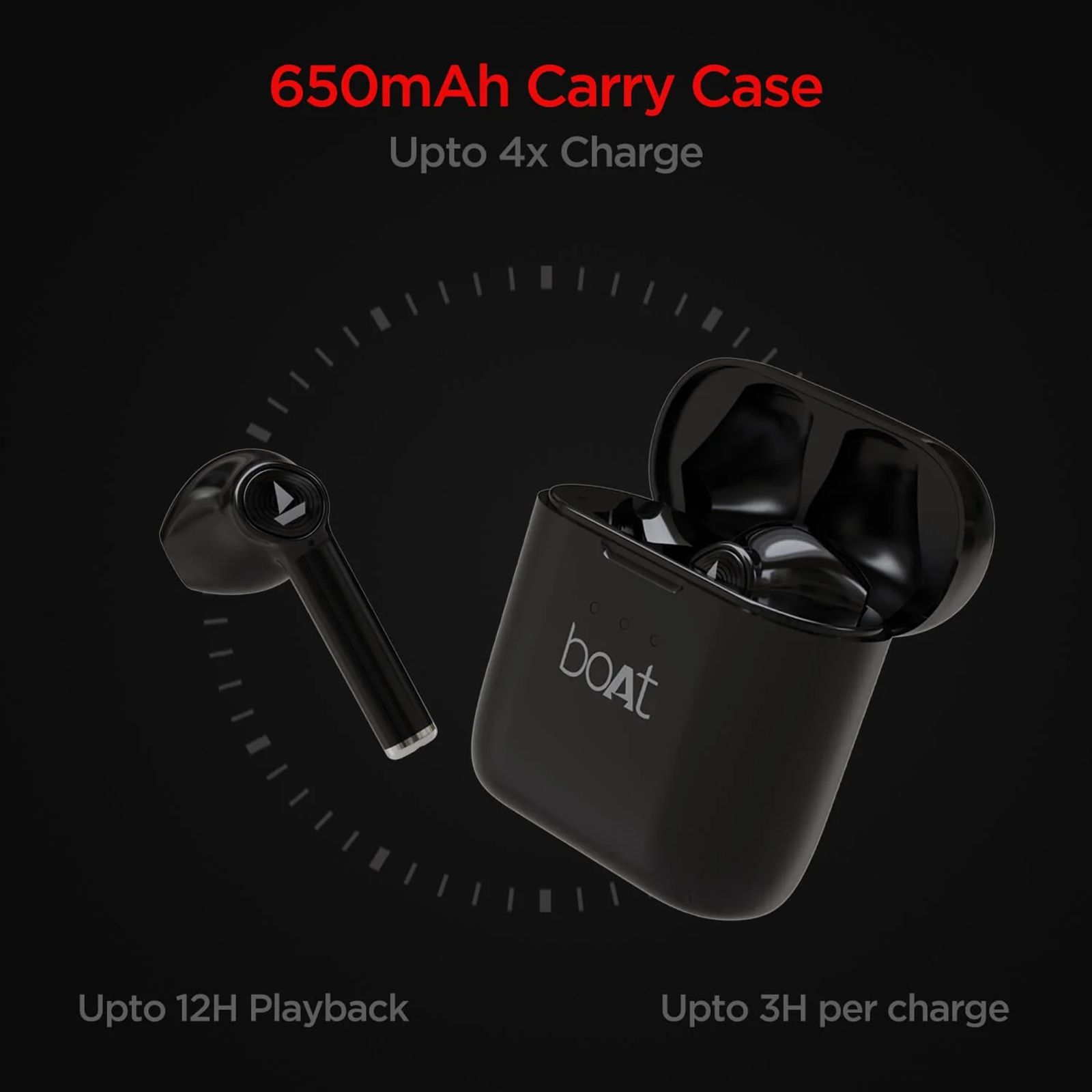 boAt Airdopes 138 Gen 2 TWS Earbuds With Passive Noise Cancellation (60 Hours Nonstop Music, Smart Touch Controls, Black) boAt Airdopes 138 Gen 2 TWS Earbuds With Passive Noise Cancellation (60 Hours Nonstop Music, Smart Touch Controls, Black)_4