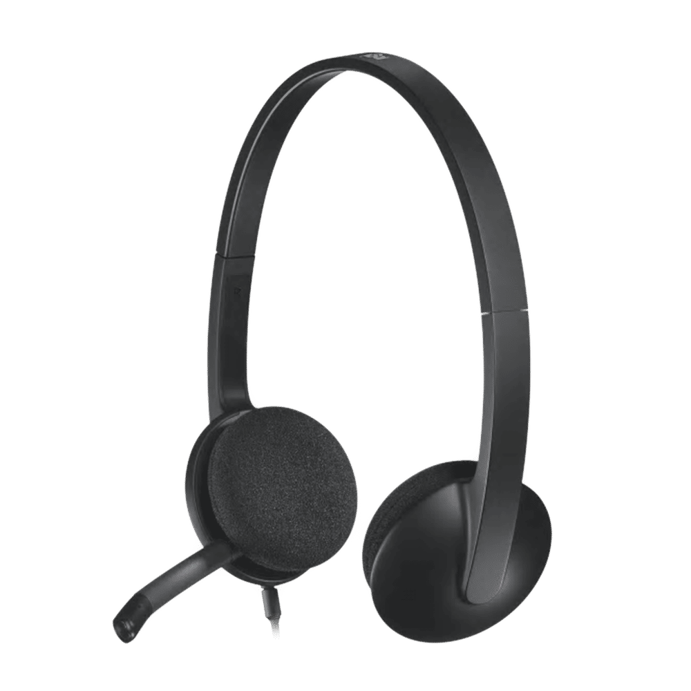 logitech H340 981-000477 Wired Headphone with Mic (On Ear, Black)_6