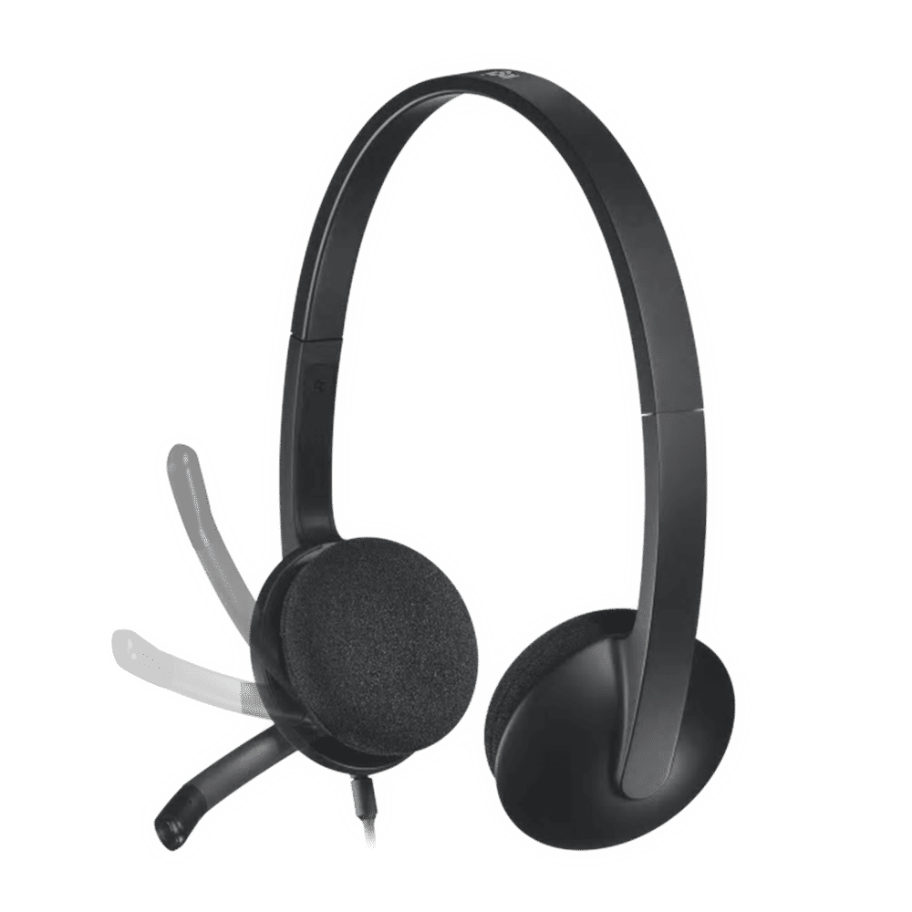 logitech H340 981-000477 Wired Headphone with Mic (On Ear, Black)_7