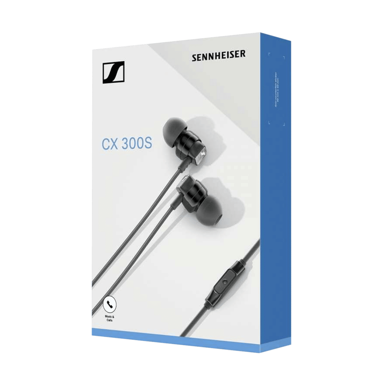 SENNHEISER CX 300s 508593 Wired Earphones with Mic (In Ear, Black) SENNHEISER CX 300s 508593 Wired Earphones with Mic (In Ear, Black)_8