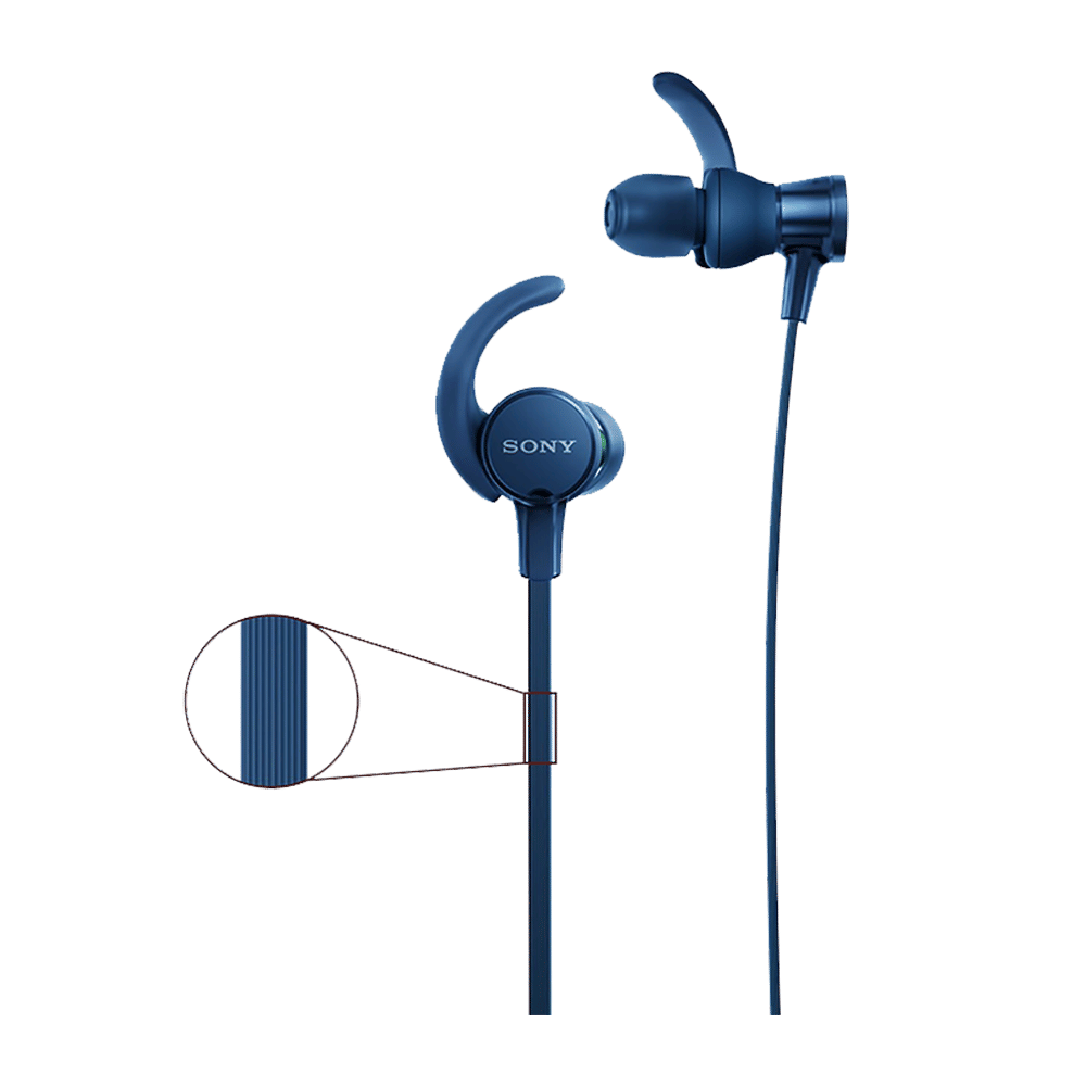 SONY MDR-XB510AS Wired Earphones with Mic (In Ear, Blue) SONY MDR-XB510AS Wired Earphones with Mic (In Ear, Blue)_5